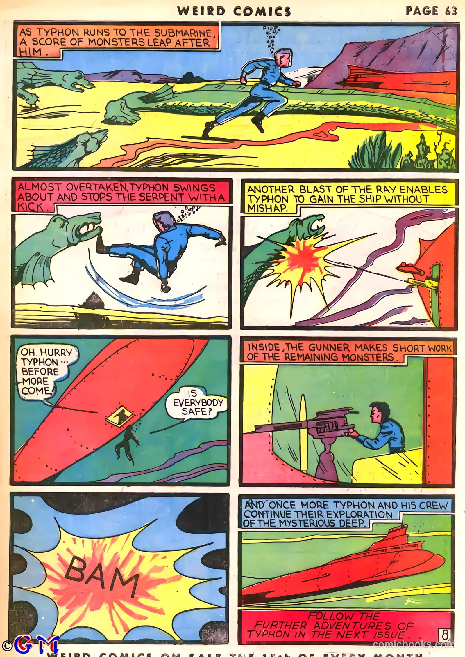 Weird Comics #3 (1940) — page 65 of 68