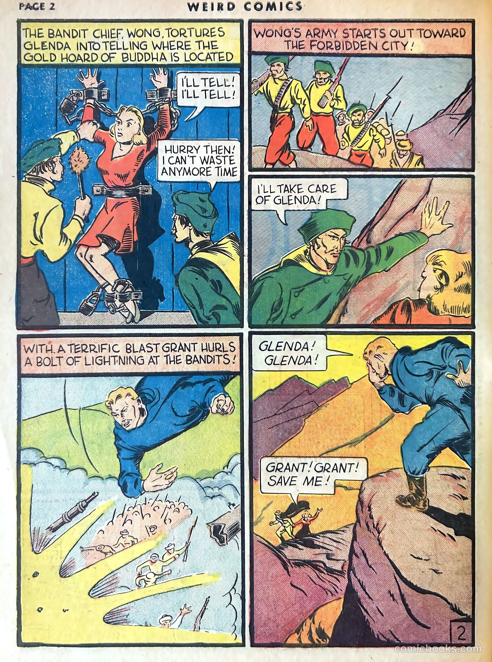 Weird Comics #4 (1940) — page 4 of 68