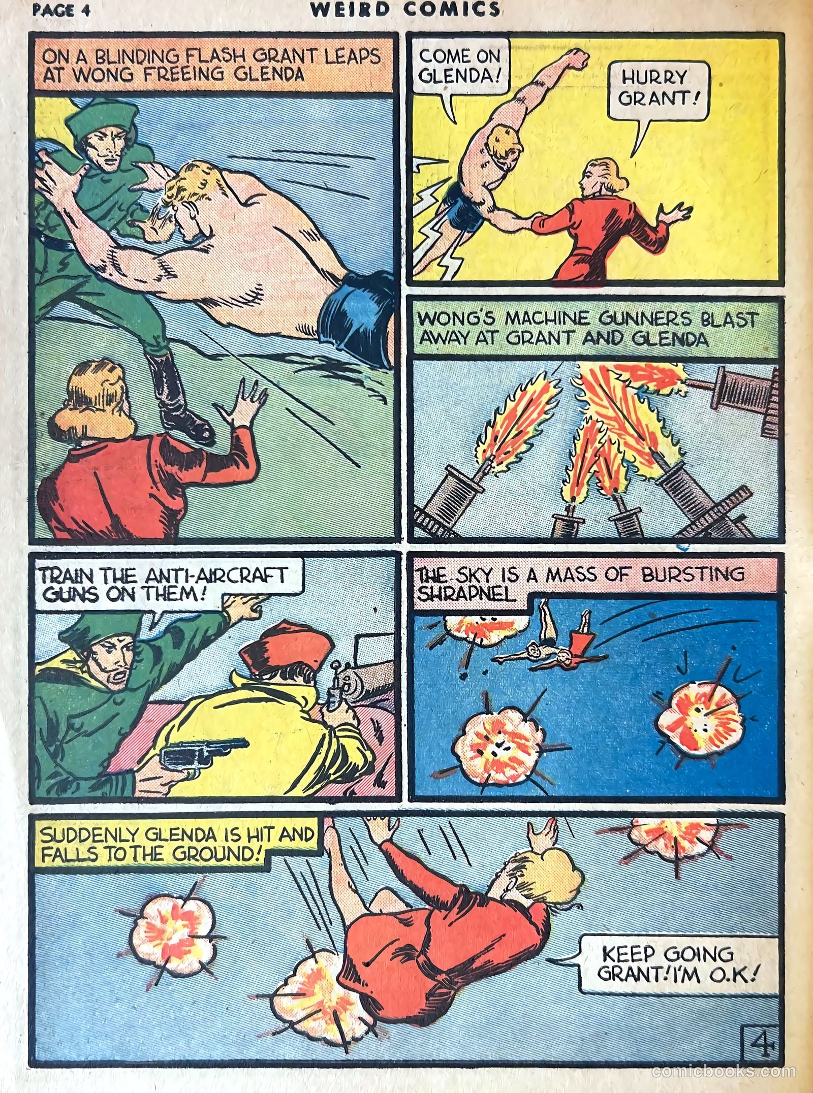 Weird Comics #4 (1940) — page 6 of 68