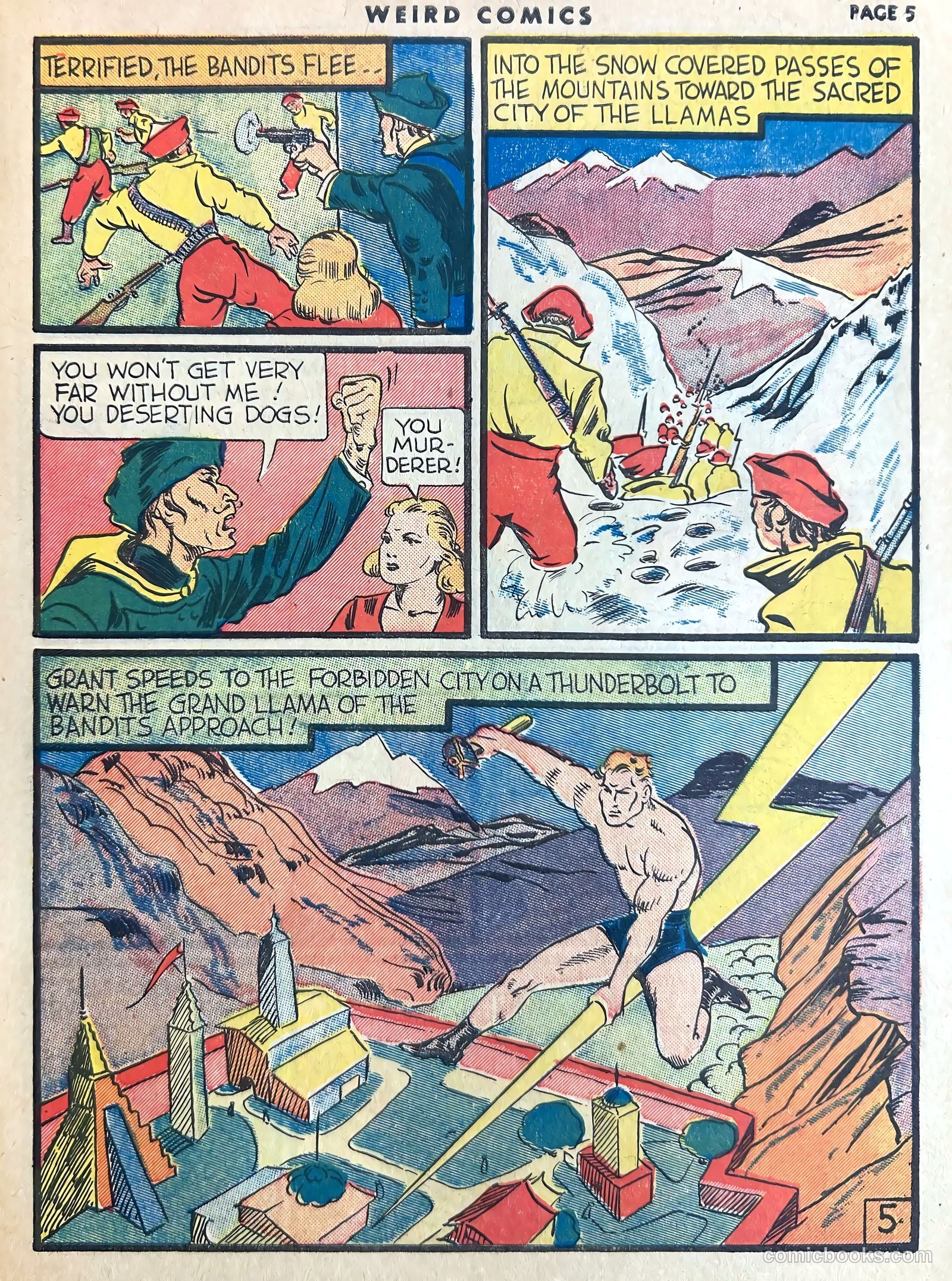 Weird Comics #4 (1940) — page 7 of 68