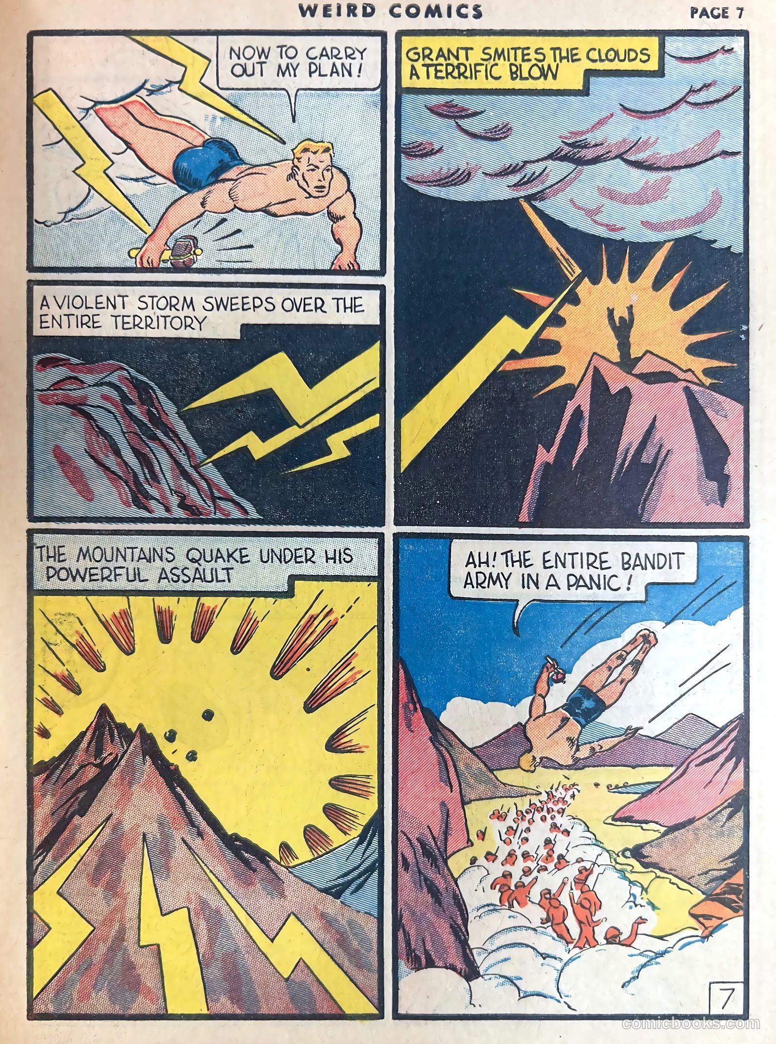 Weird Comics #4 (1940) — page 9 of 68