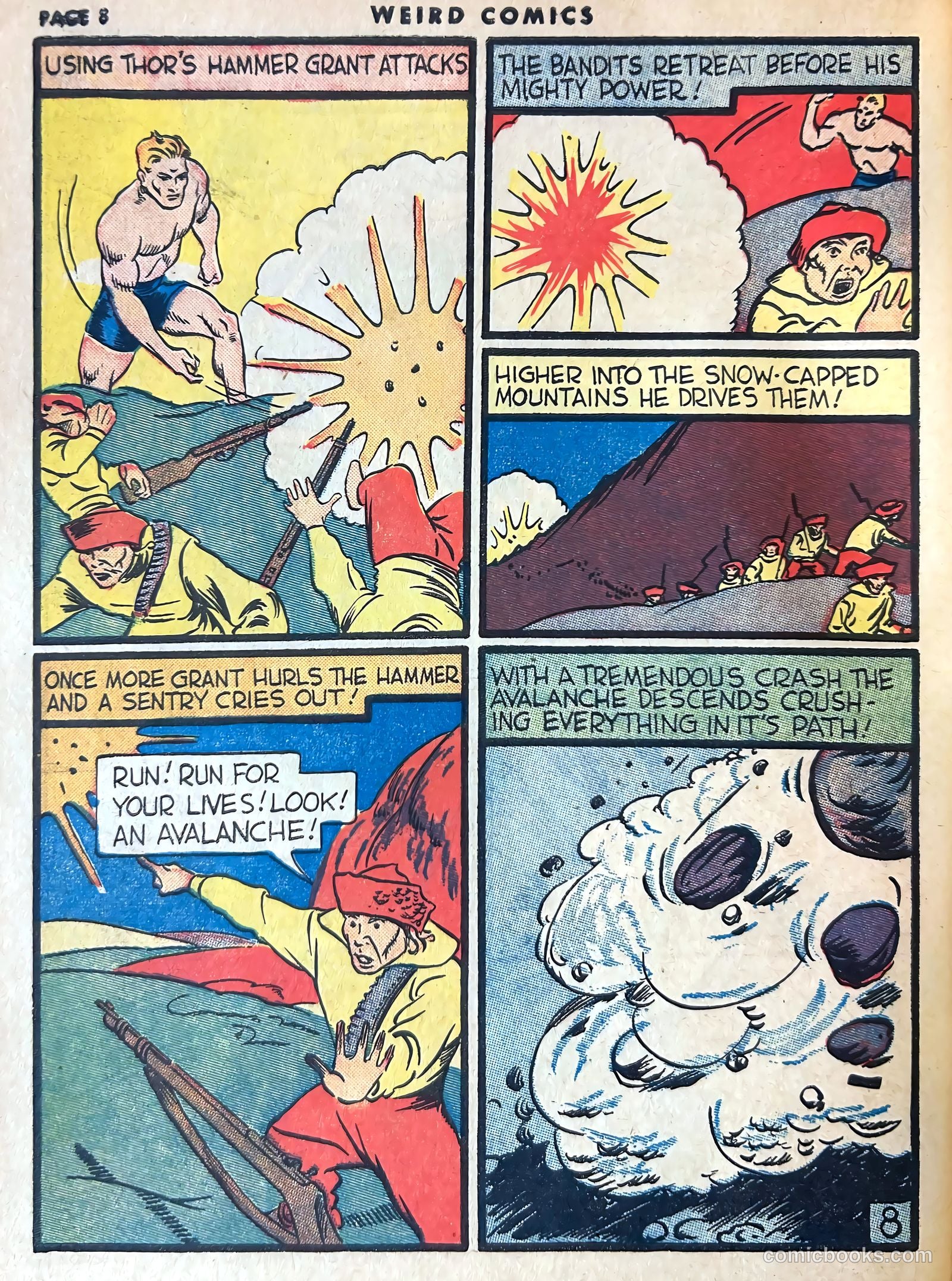 Weird Comics #4 (1940) — page 10 of 68