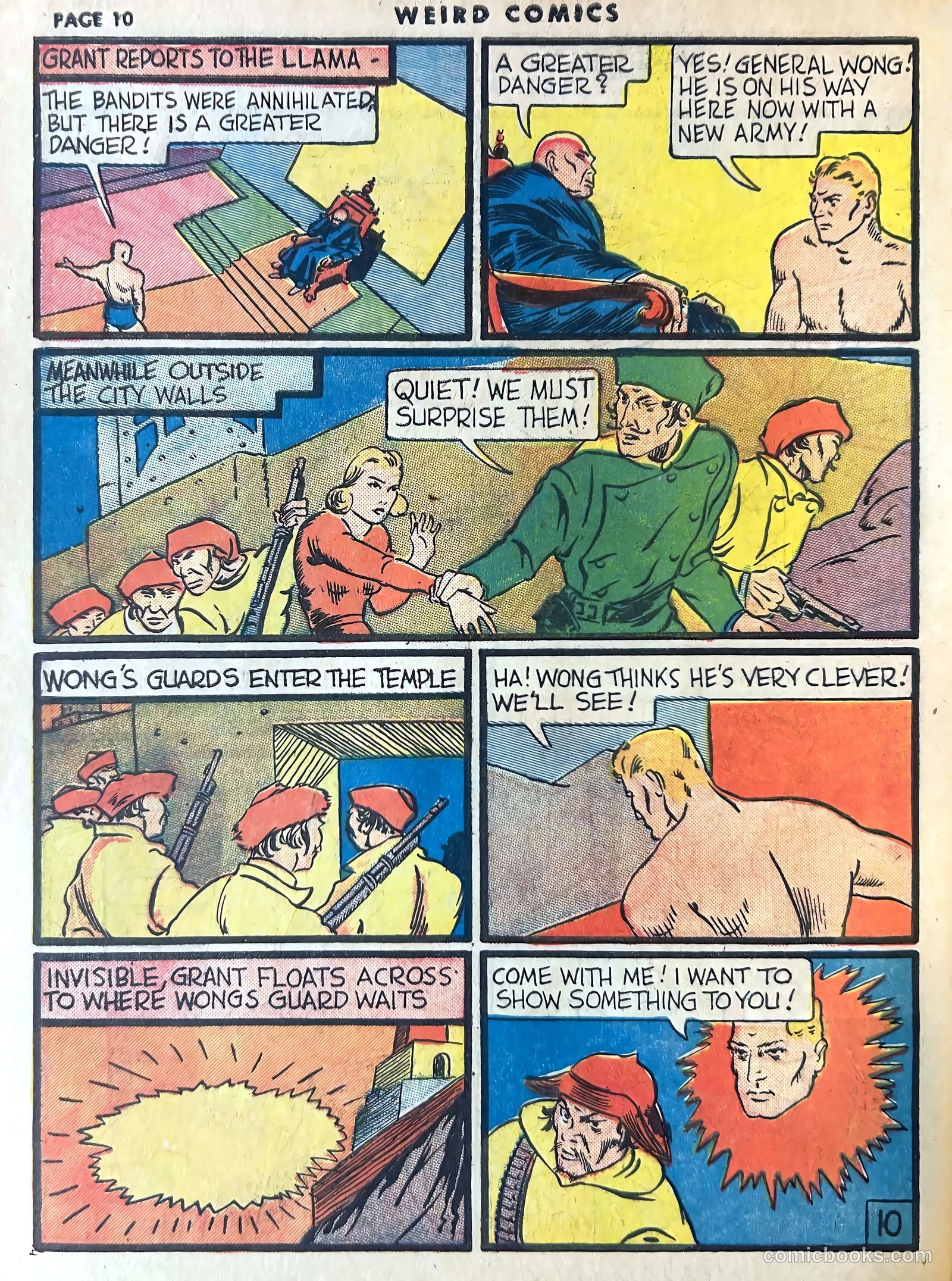 Weird Comics #4 (1940) — page 12 of 68