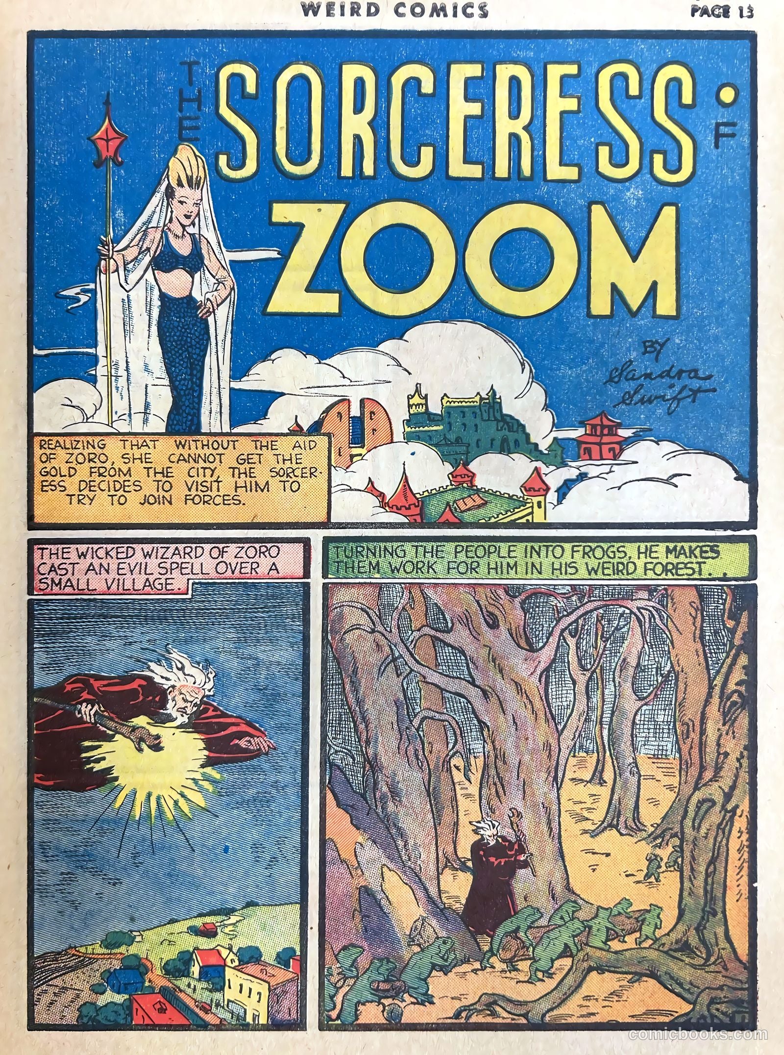 Weird Comics #4 (1940) — page 15 of 68