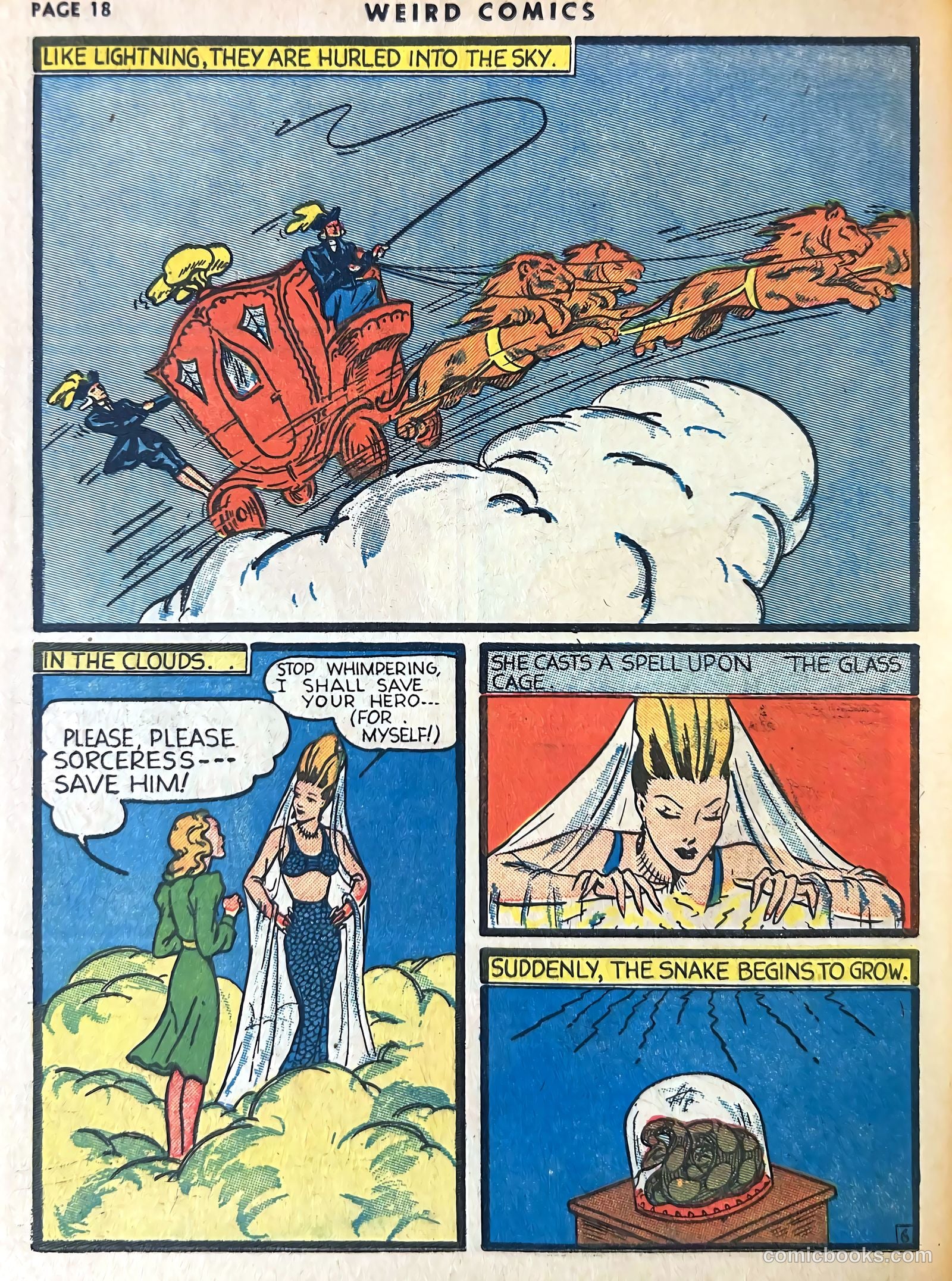 Weird Comics #4 (1940) — page 20 of 68