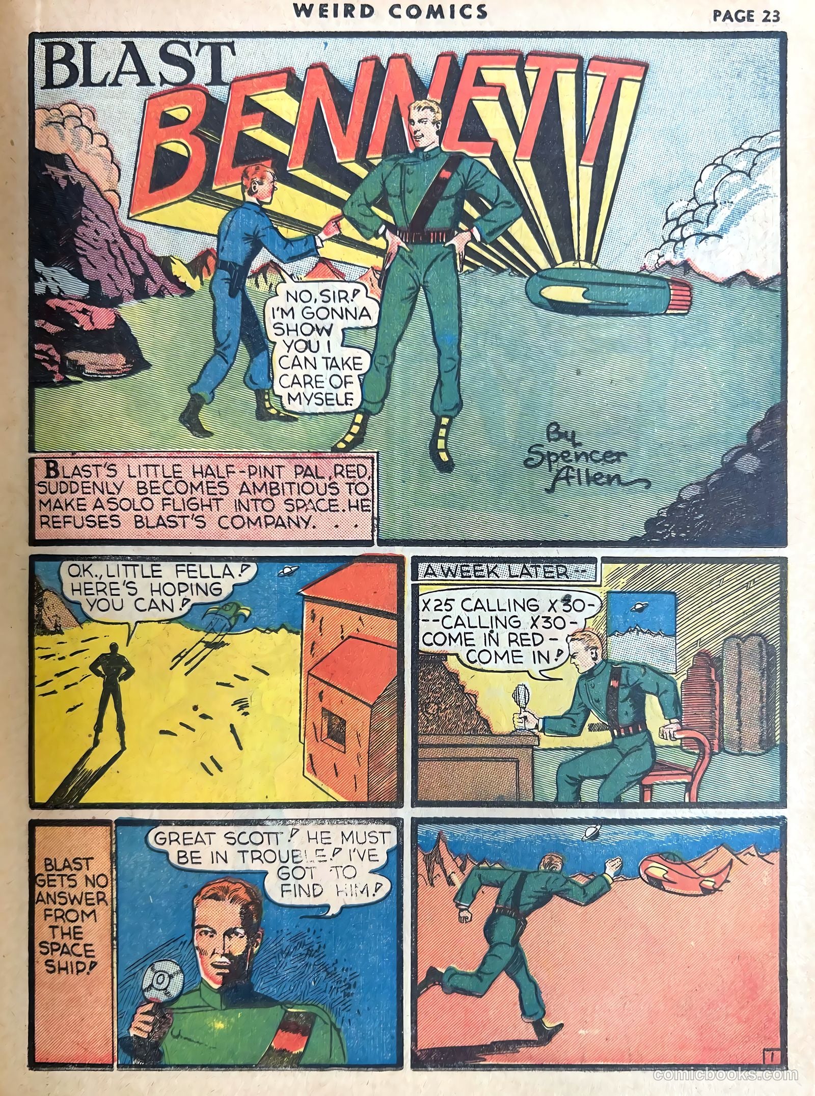 Weird Comics #4 (1940) — page 25 of 68