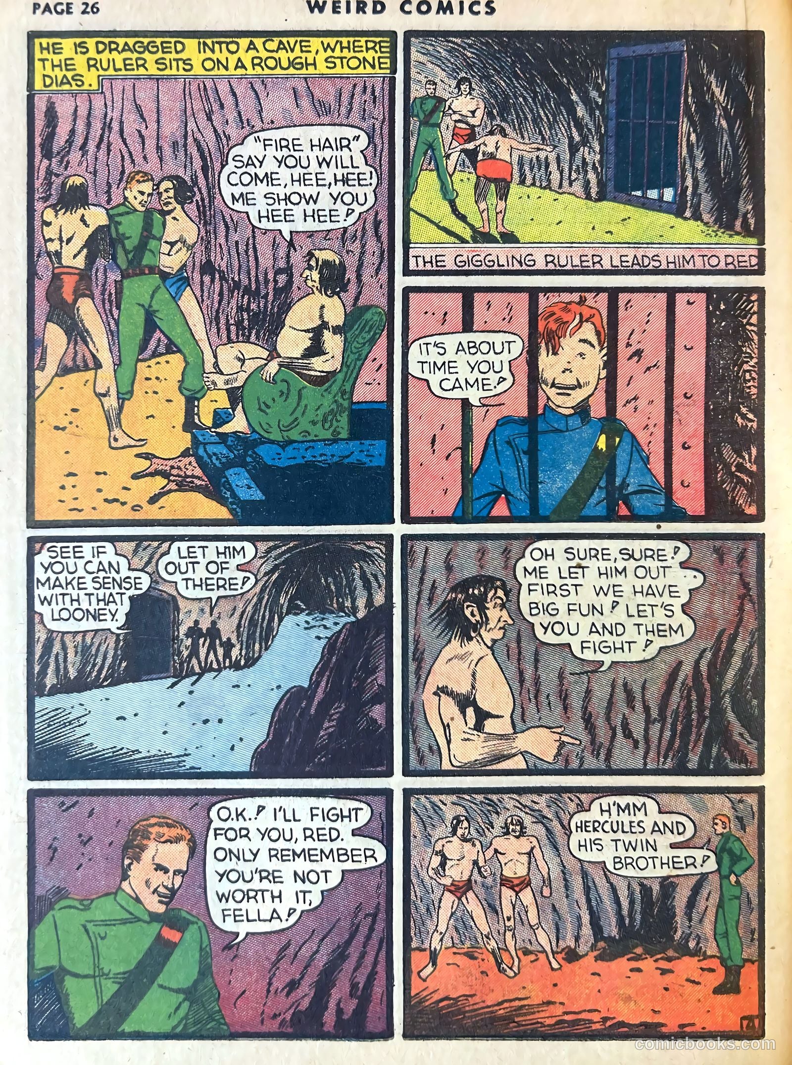 Weird Comics #4 (1940) — page 28 of 68