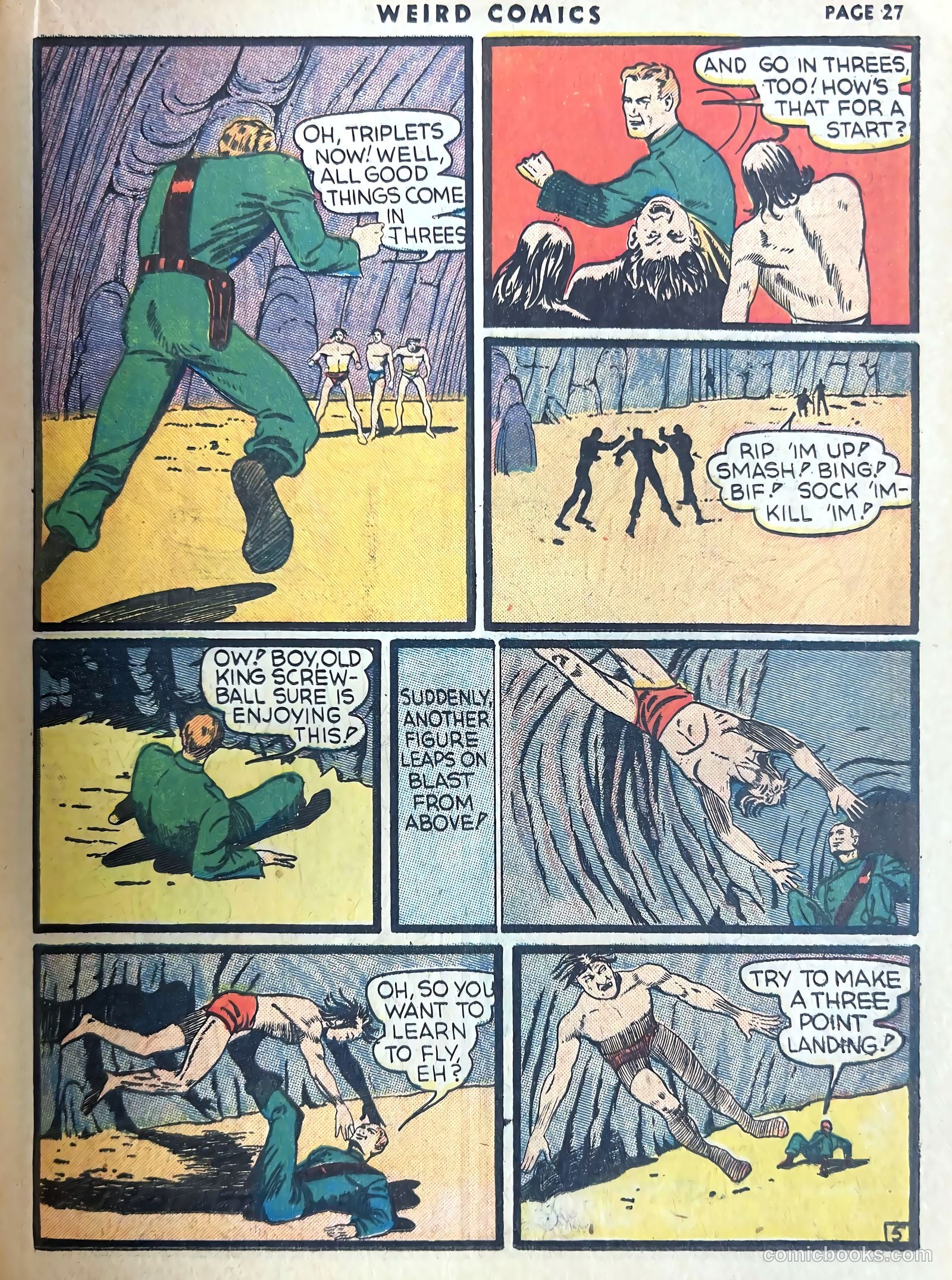 Weird Comics #4 (1940) — page 29 of 68