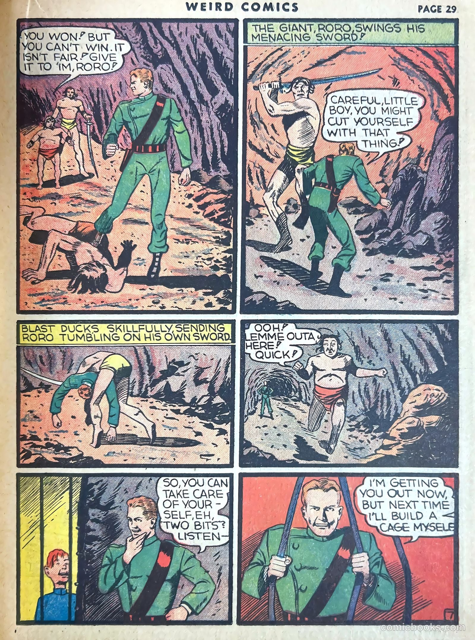 Weird Comics #4 (1940) — page 31 of 68