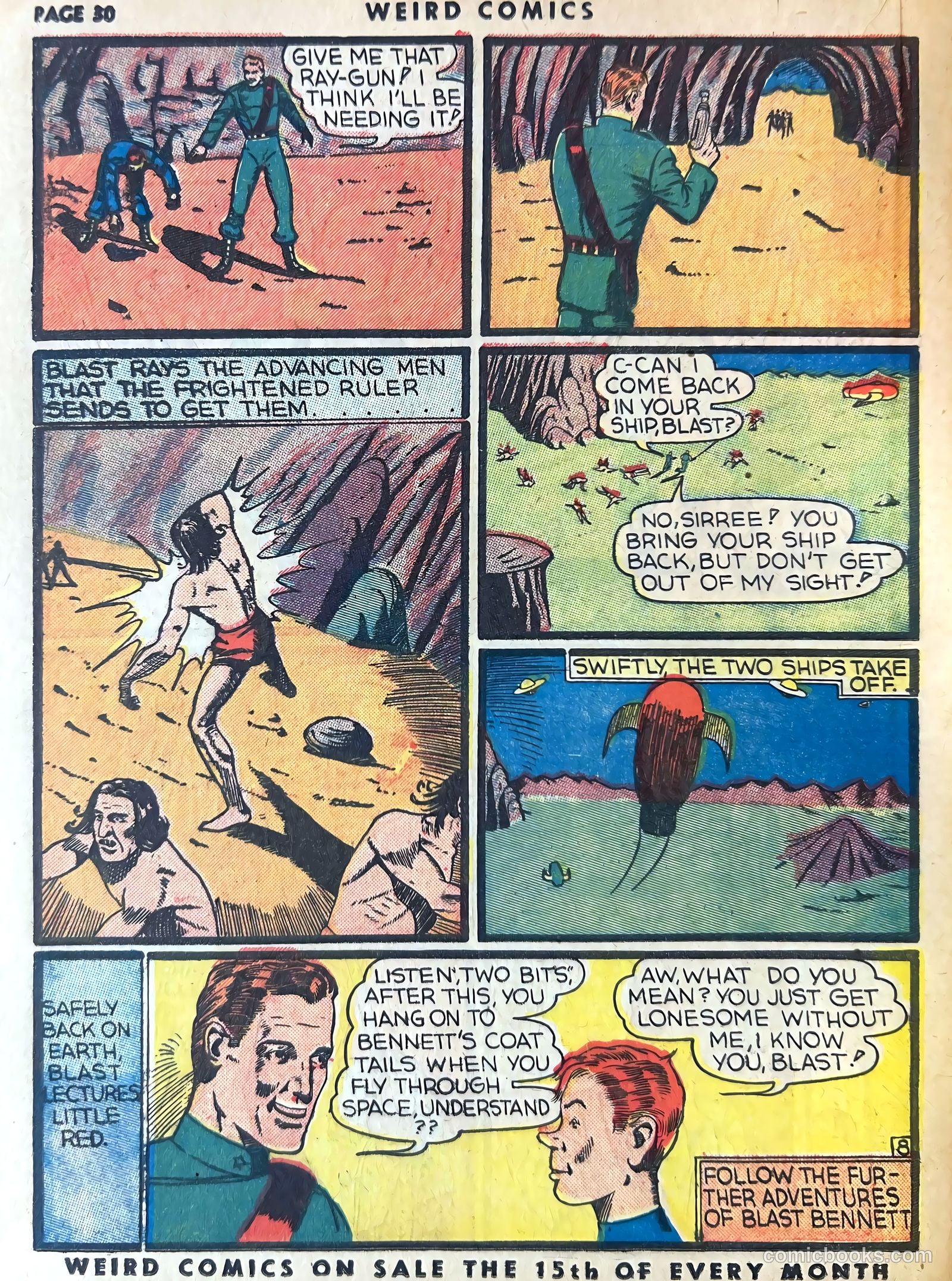 Weird Comics #4 (1940) — page 32 of 68