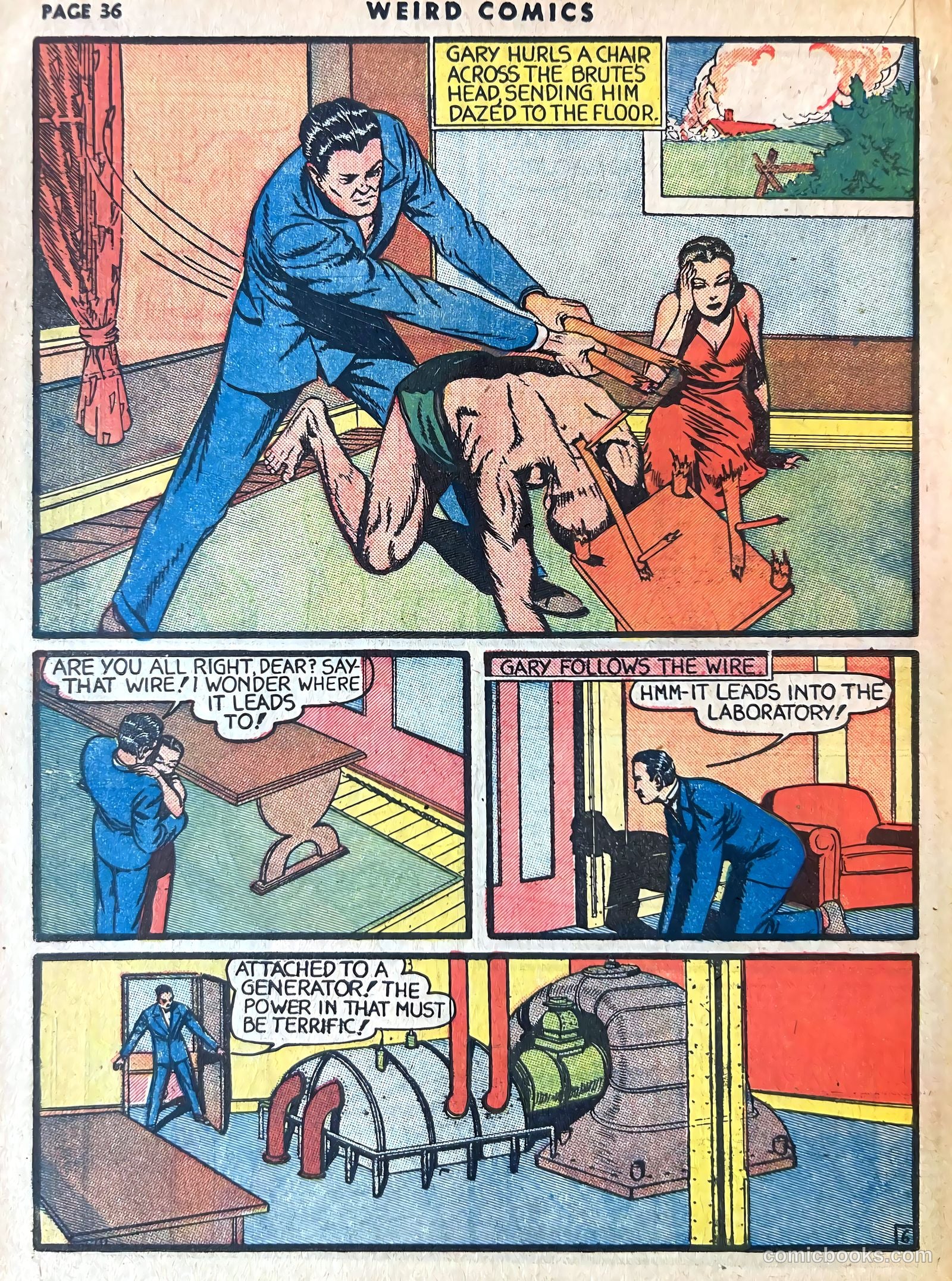 Weird Comics #4 (1940) — page 38 of 68