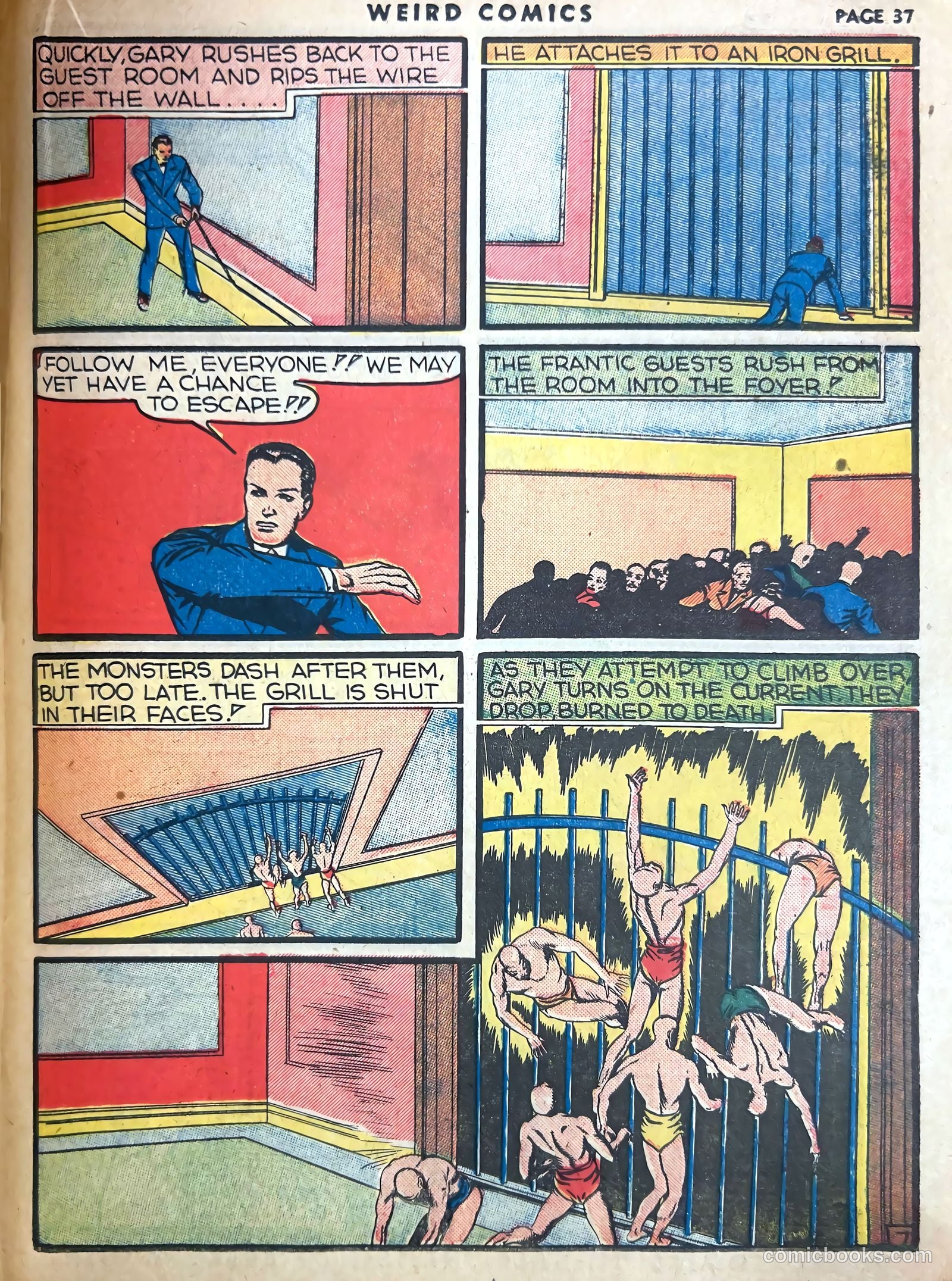 Weird Comics #4 (1940) — page 39 of 68