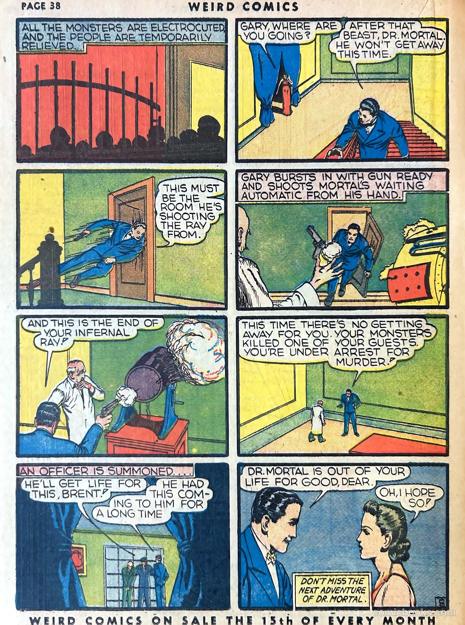 Weird Comics #4 (1940) — page 40 of 68