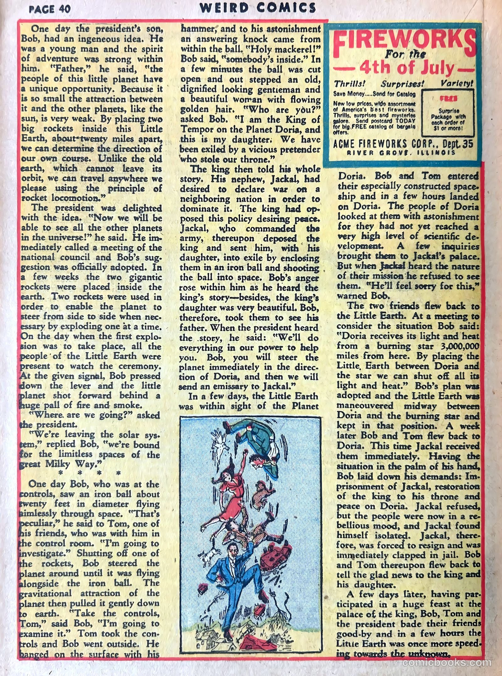 Weird Comics #4 (1940) — page 42 of 68