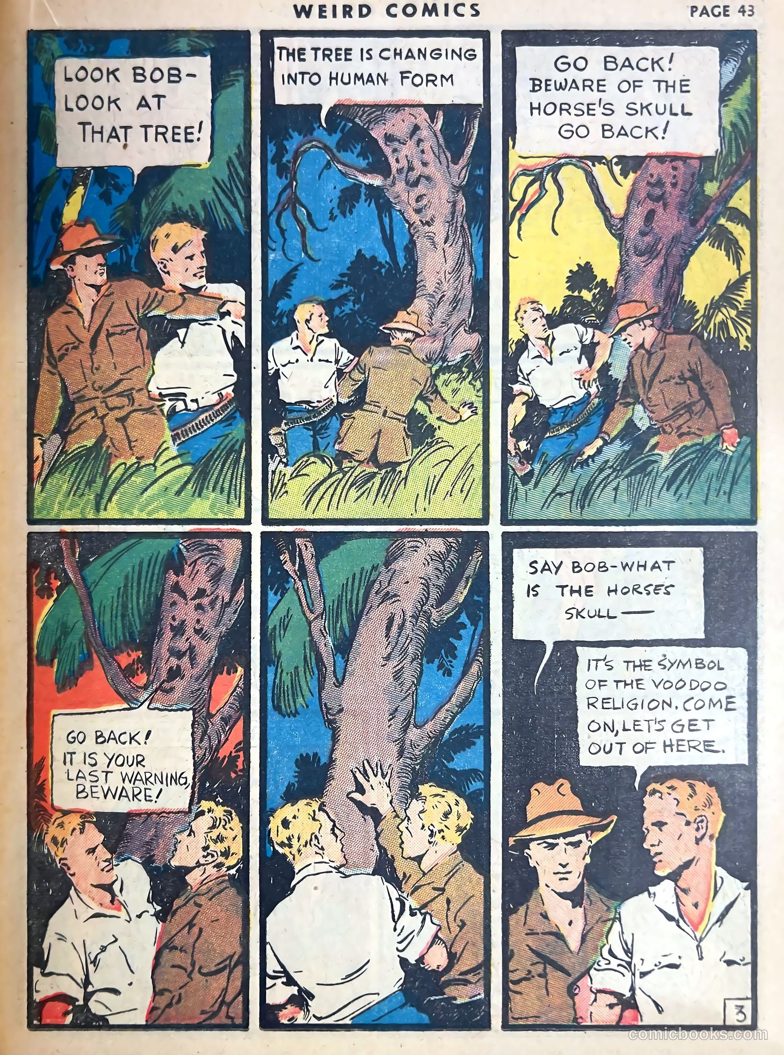 Weird Comics #4 (1940) — page 45 of 68