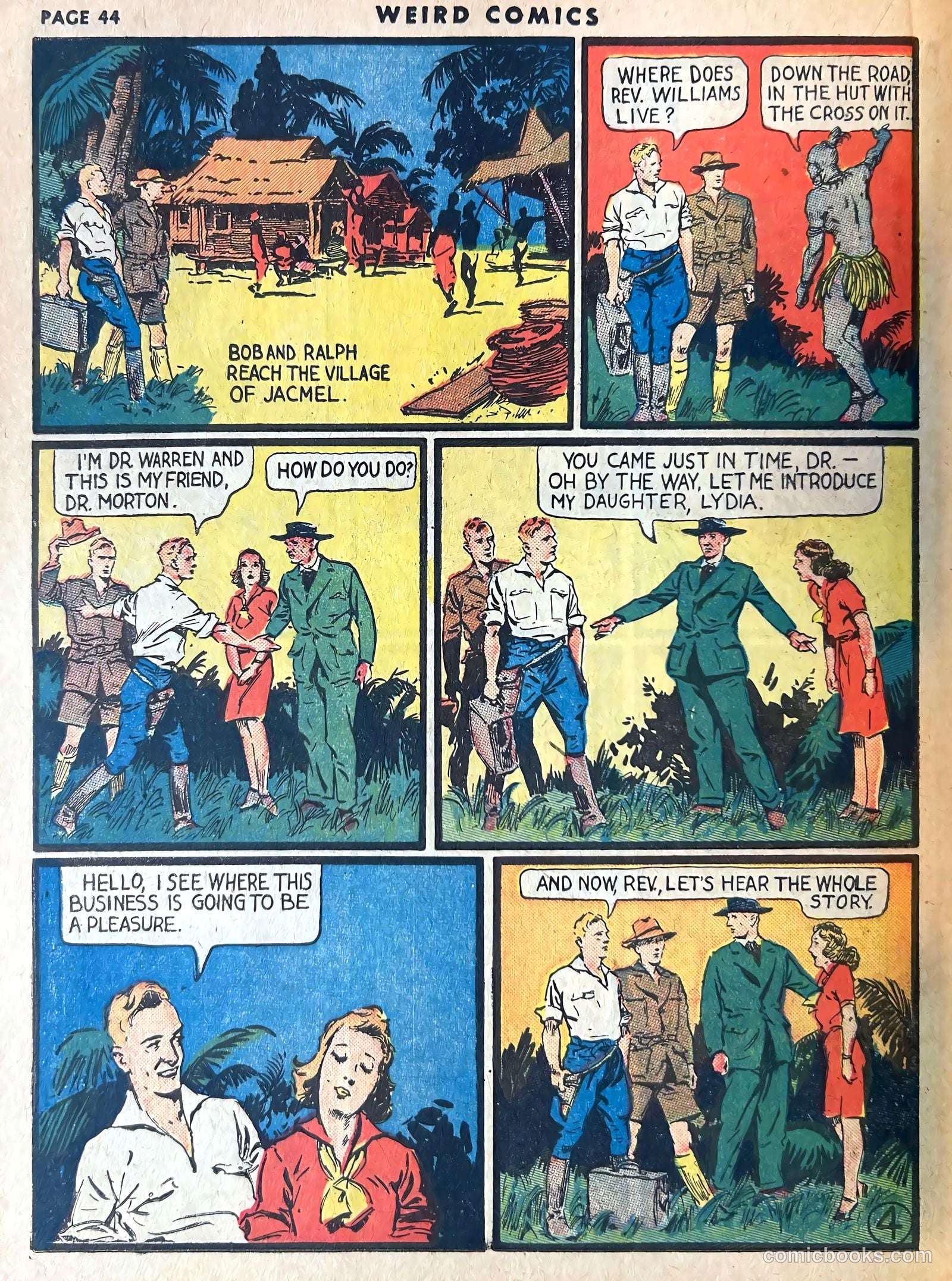 Weird Comics #4 (1940) — page 46 of 68