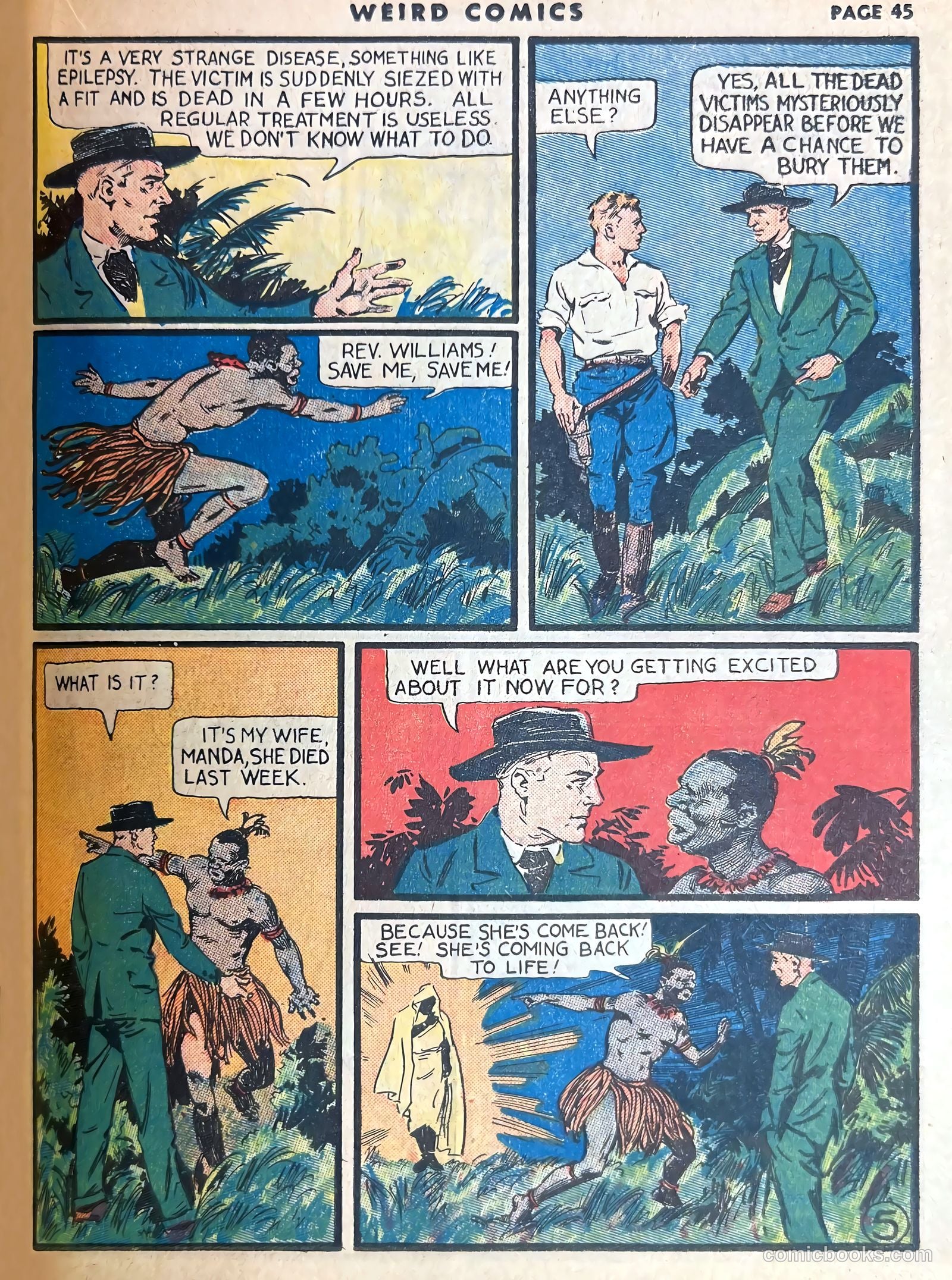 Weird Comics #4 (1940) — page 47 of 68