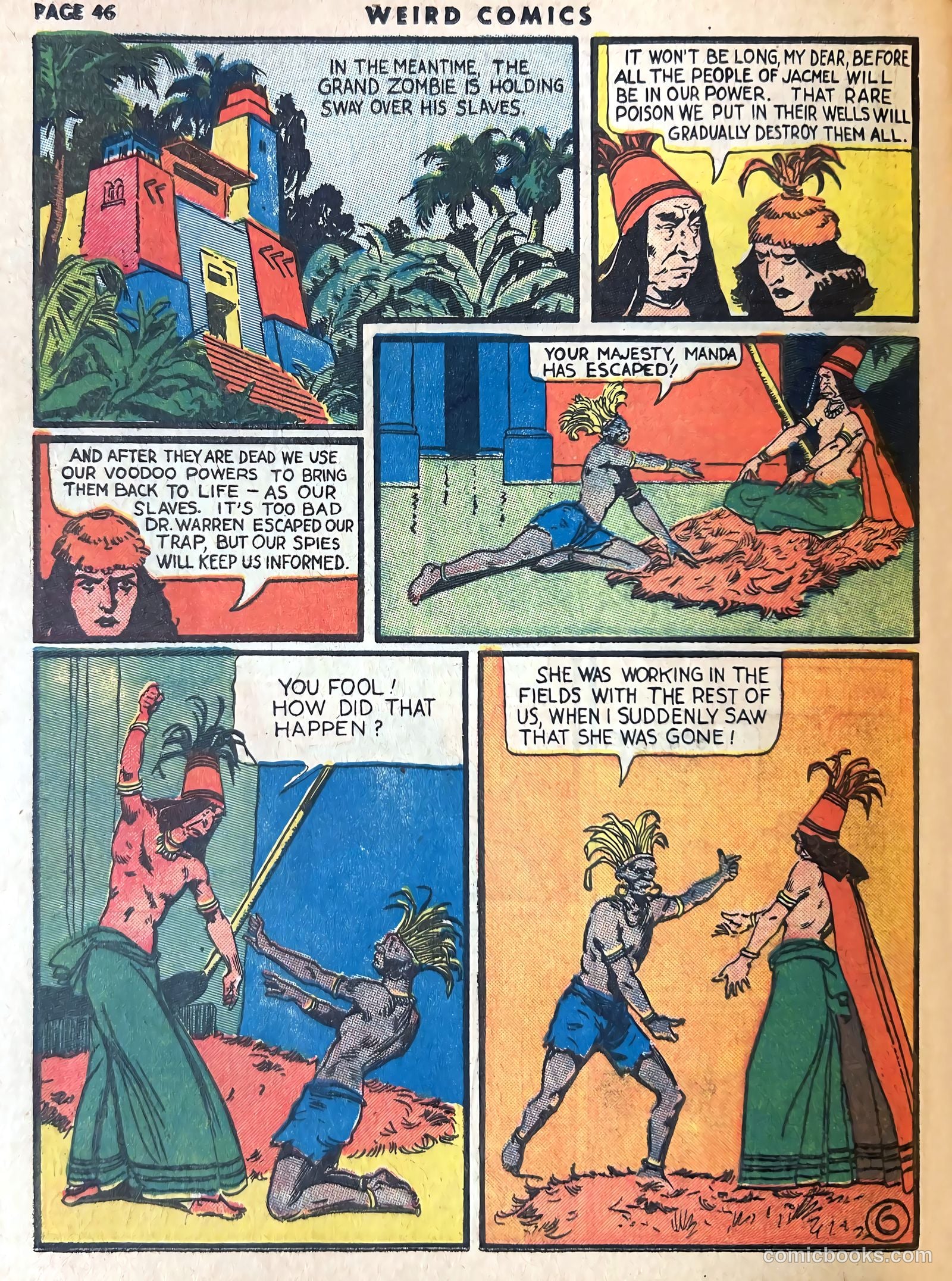 Weird Comics #4 (1940) — page 48 of 68
