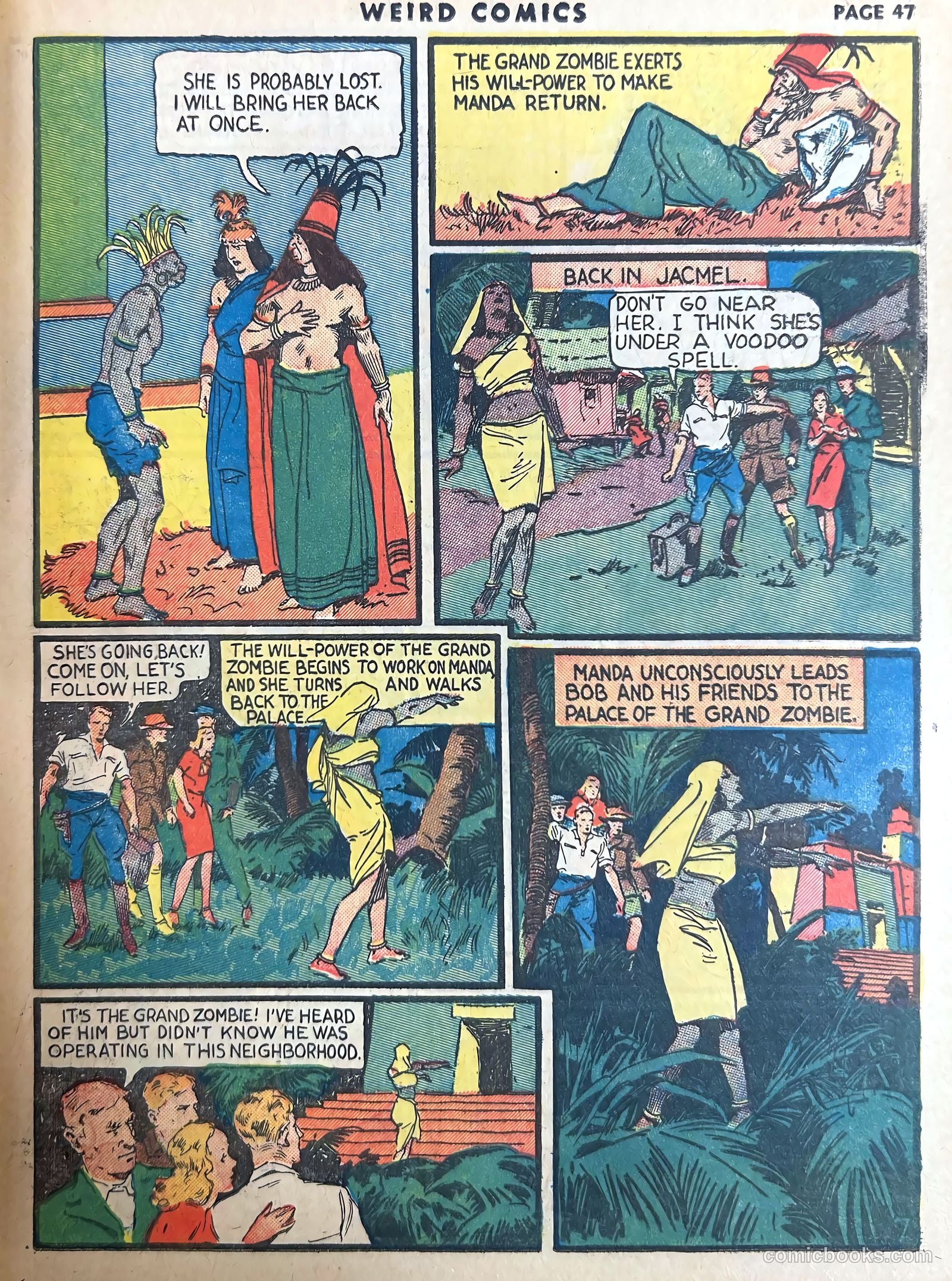 Weird Comics #4 (1940) — page 49 of 68