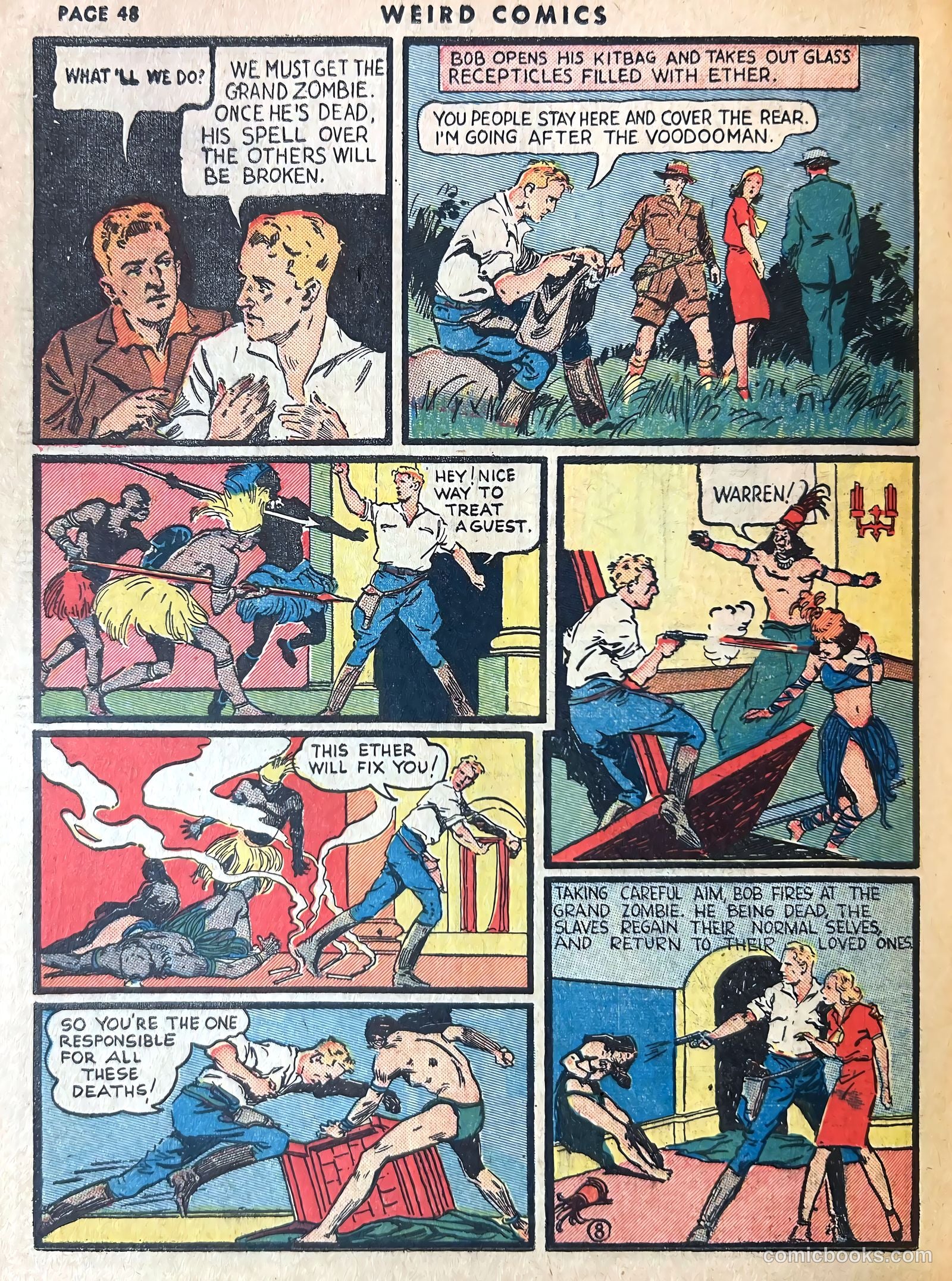 Weird Comics #4 (1940) — page 50 of 68