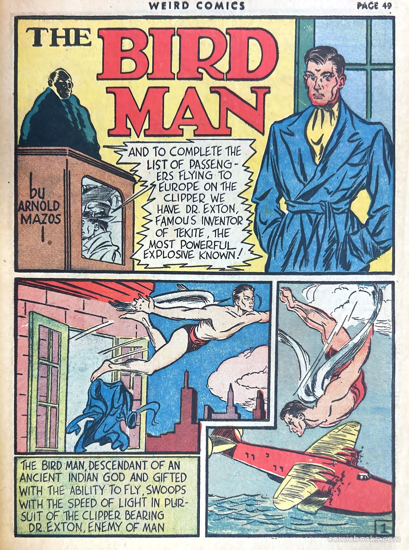 Weird Comics #4 (1940) — page 51 of 68