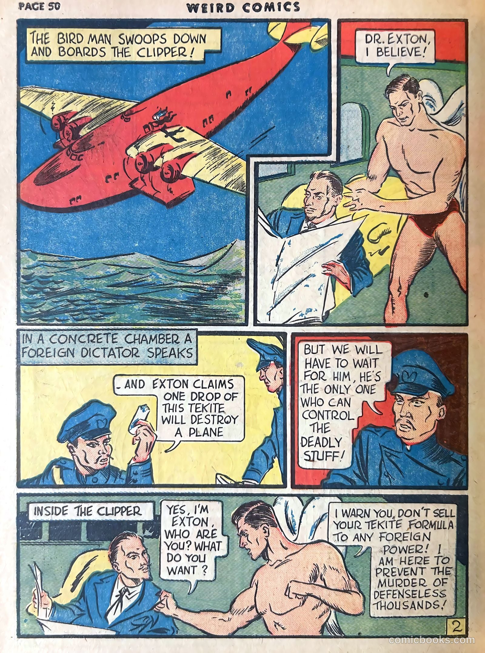 Weird Comics #4 (1940) — page 52 of 68