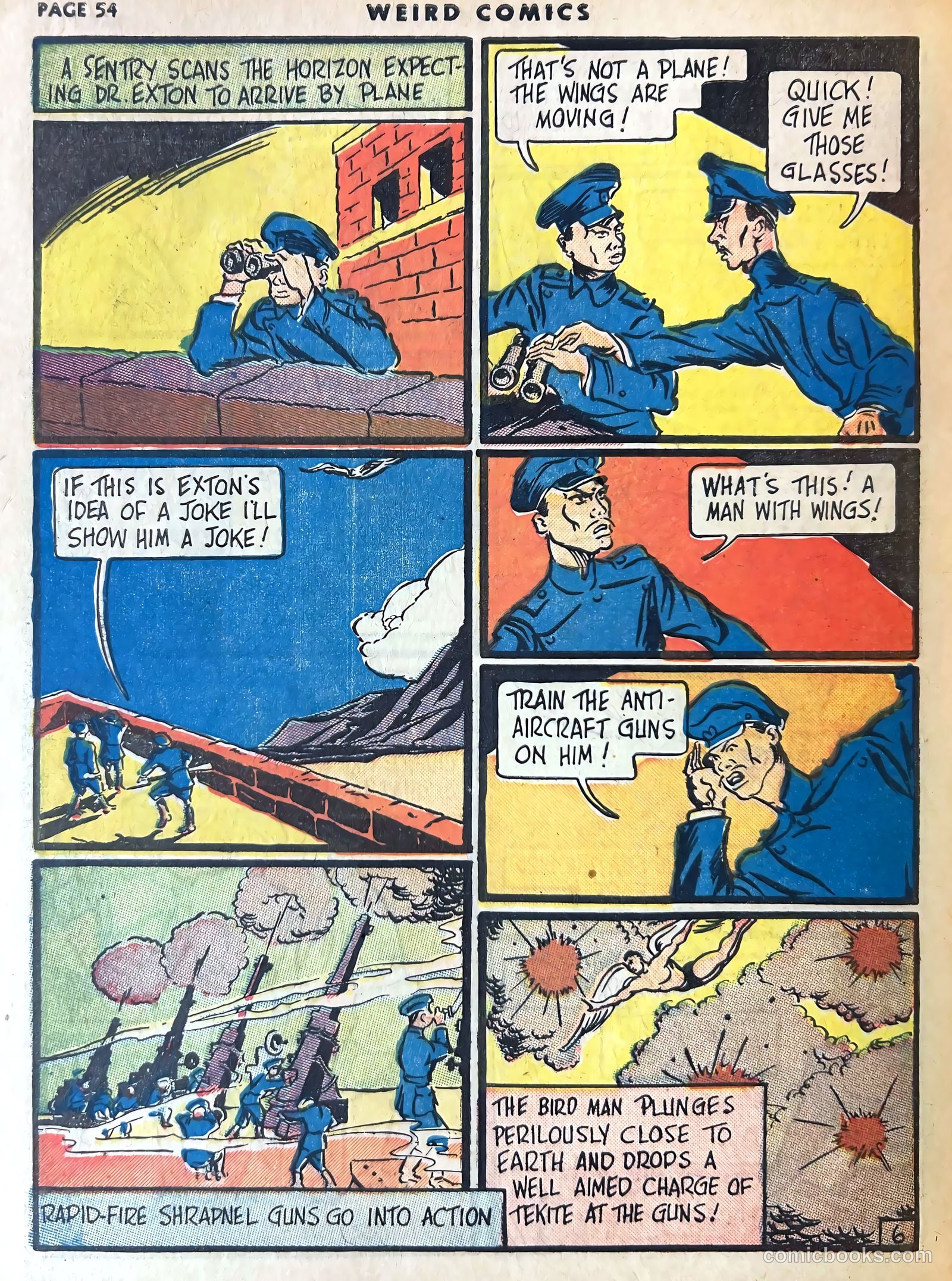 Weird Comics #4 (1940) — page 56 of 68