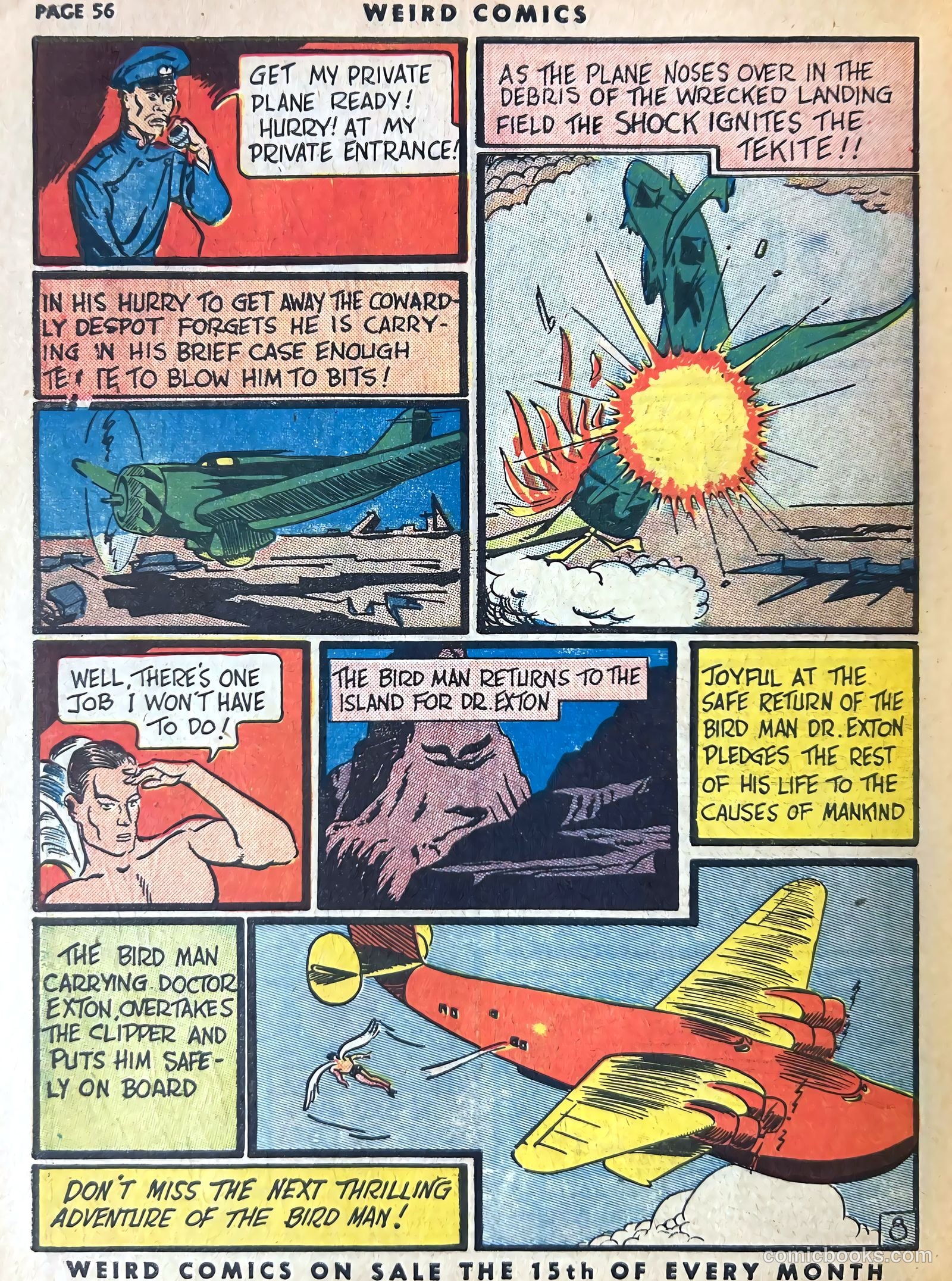 Weird Comics #4 (1940) — page 58 of 68