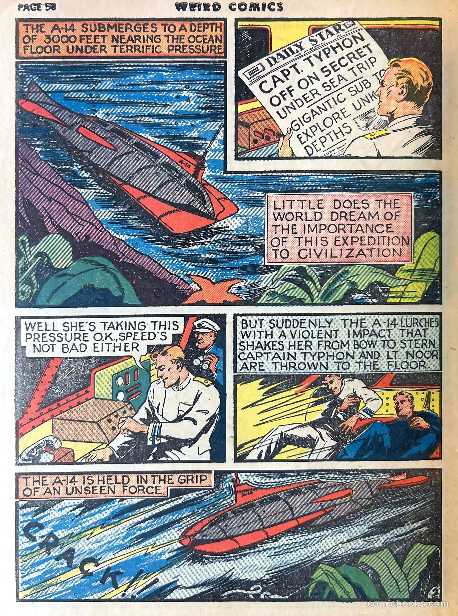 Weird Comics #4 (1940) — page 60 of 68