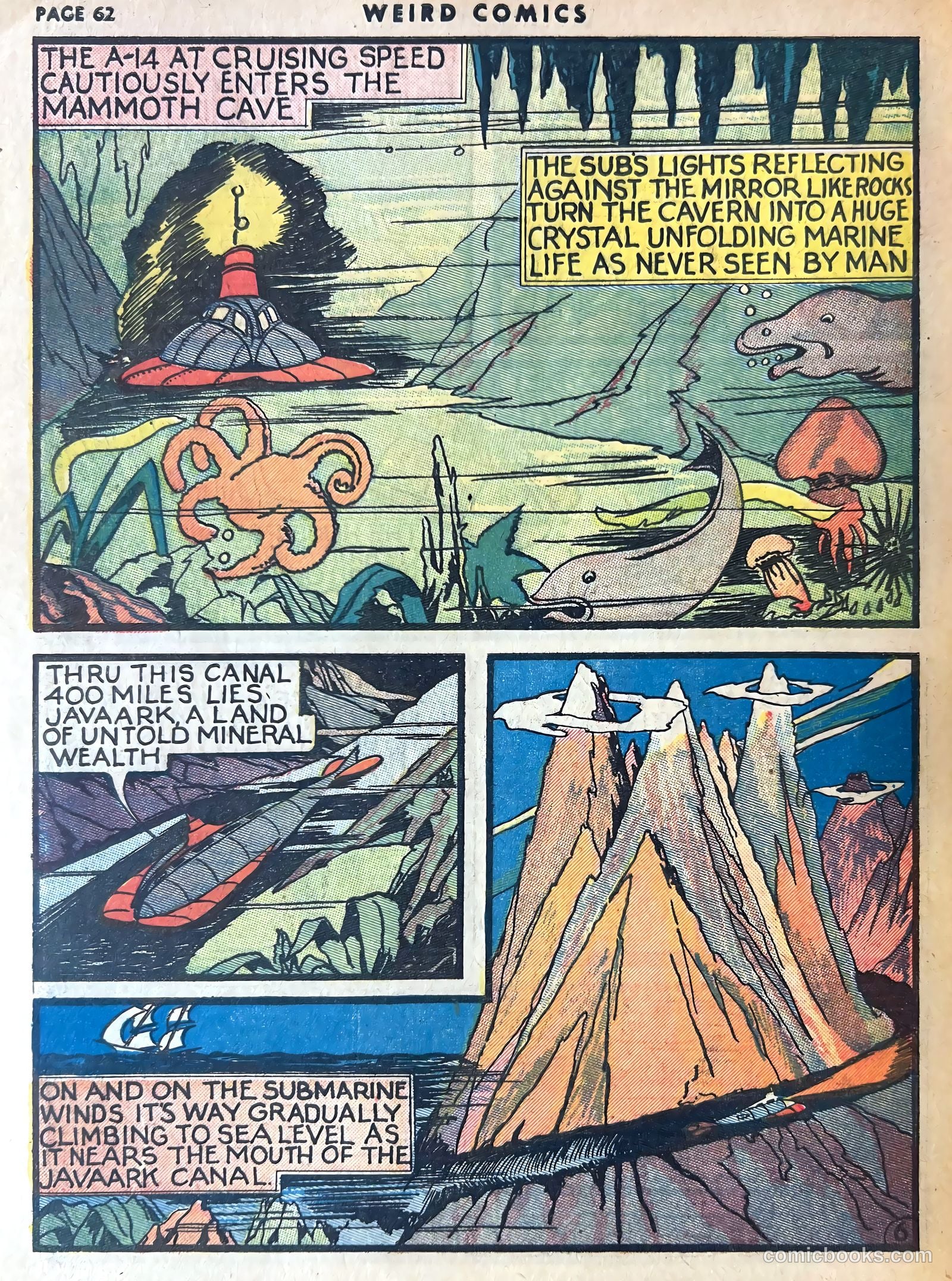 Weird Comics #4 (1940) — page 64 of 68