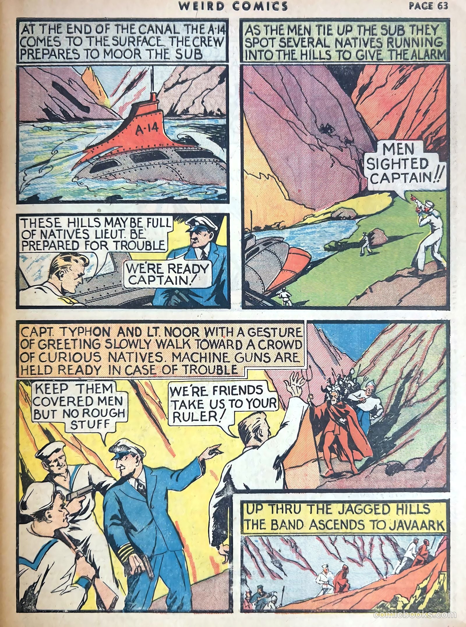 Weird Comics #4 (1940) — page 65 of 68