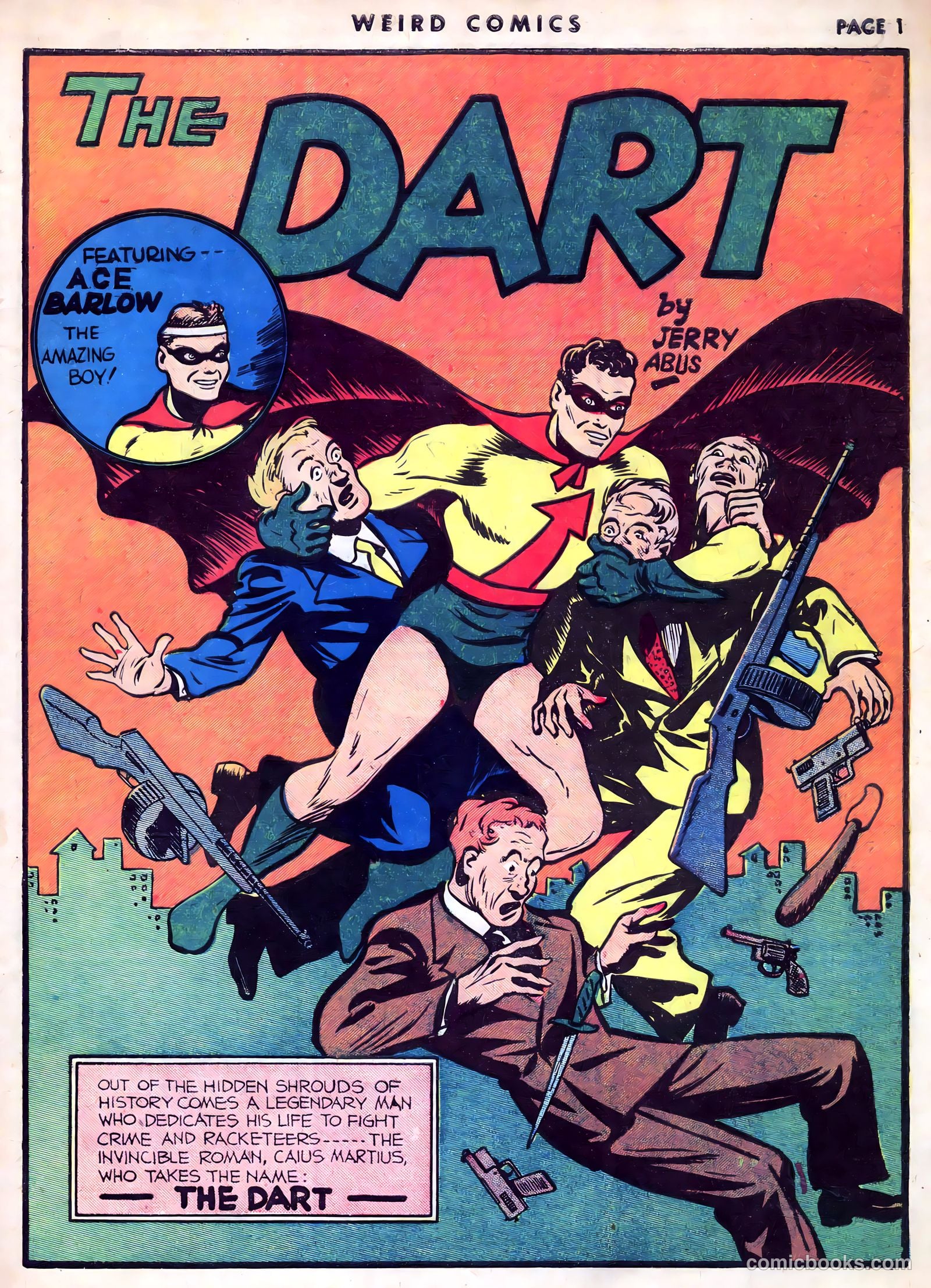 Weird Comics #5 (1940) — page 3 of 68