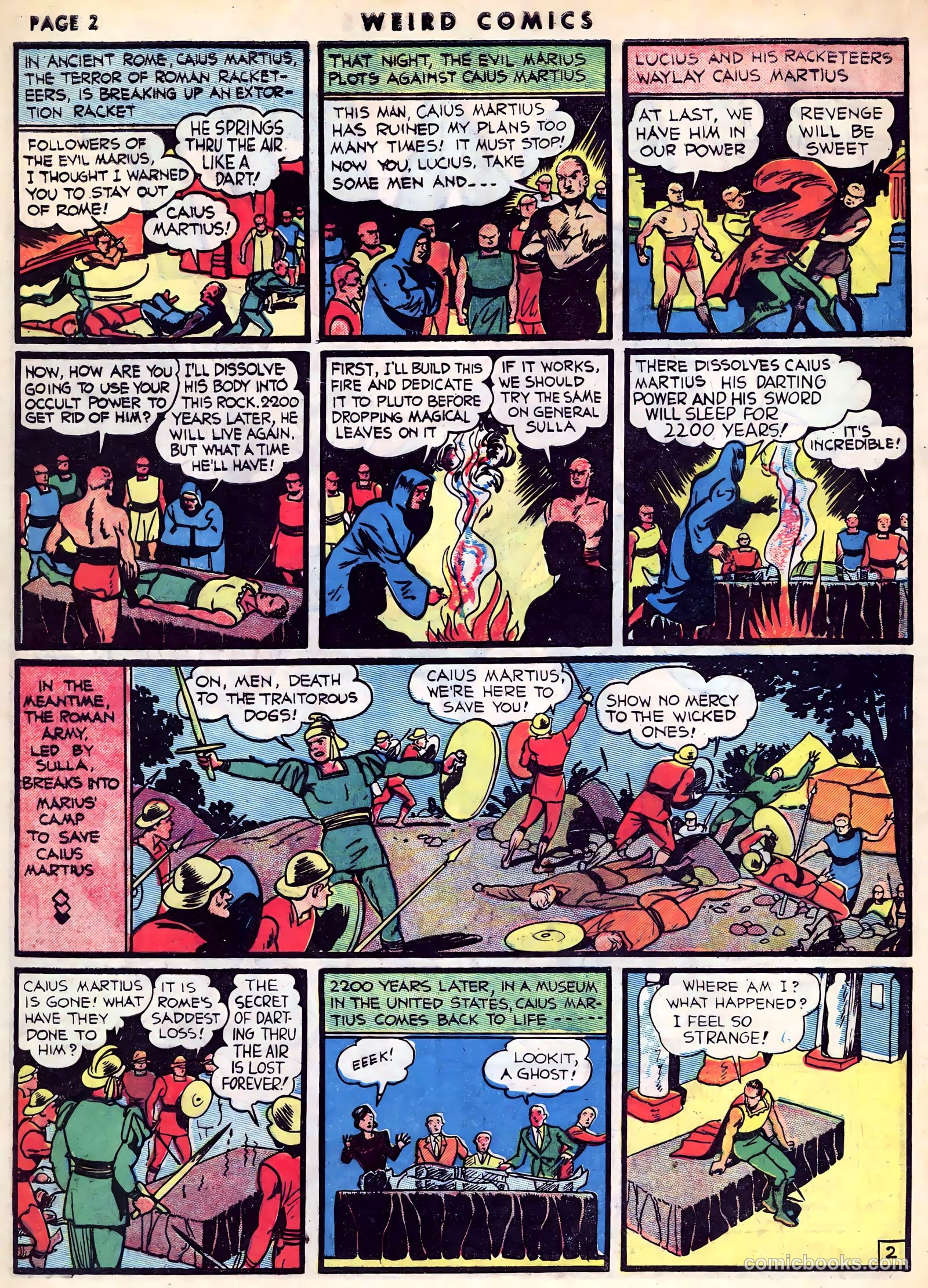 Weird Comics #5 (1940) — page 4 of 68