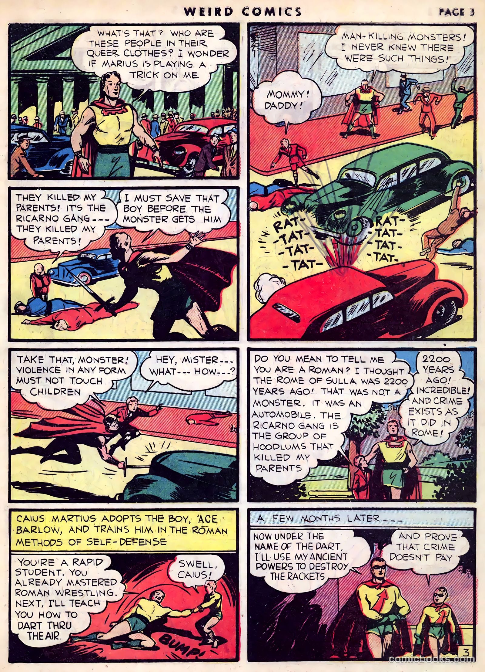 Weird Comics #5 (1940) — page 5 of 68