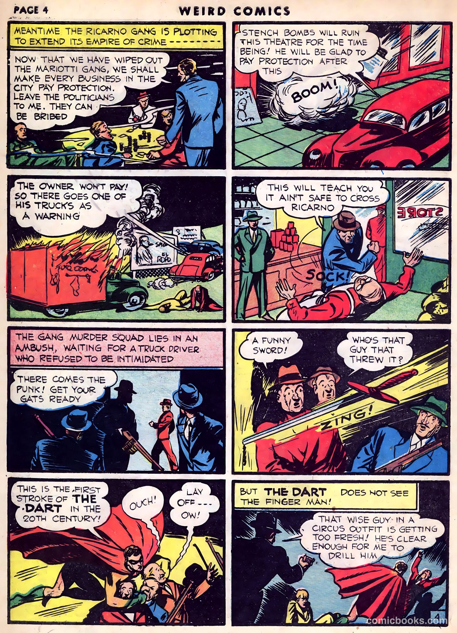 Weird Comics #5 (1940) — page 6 of 68