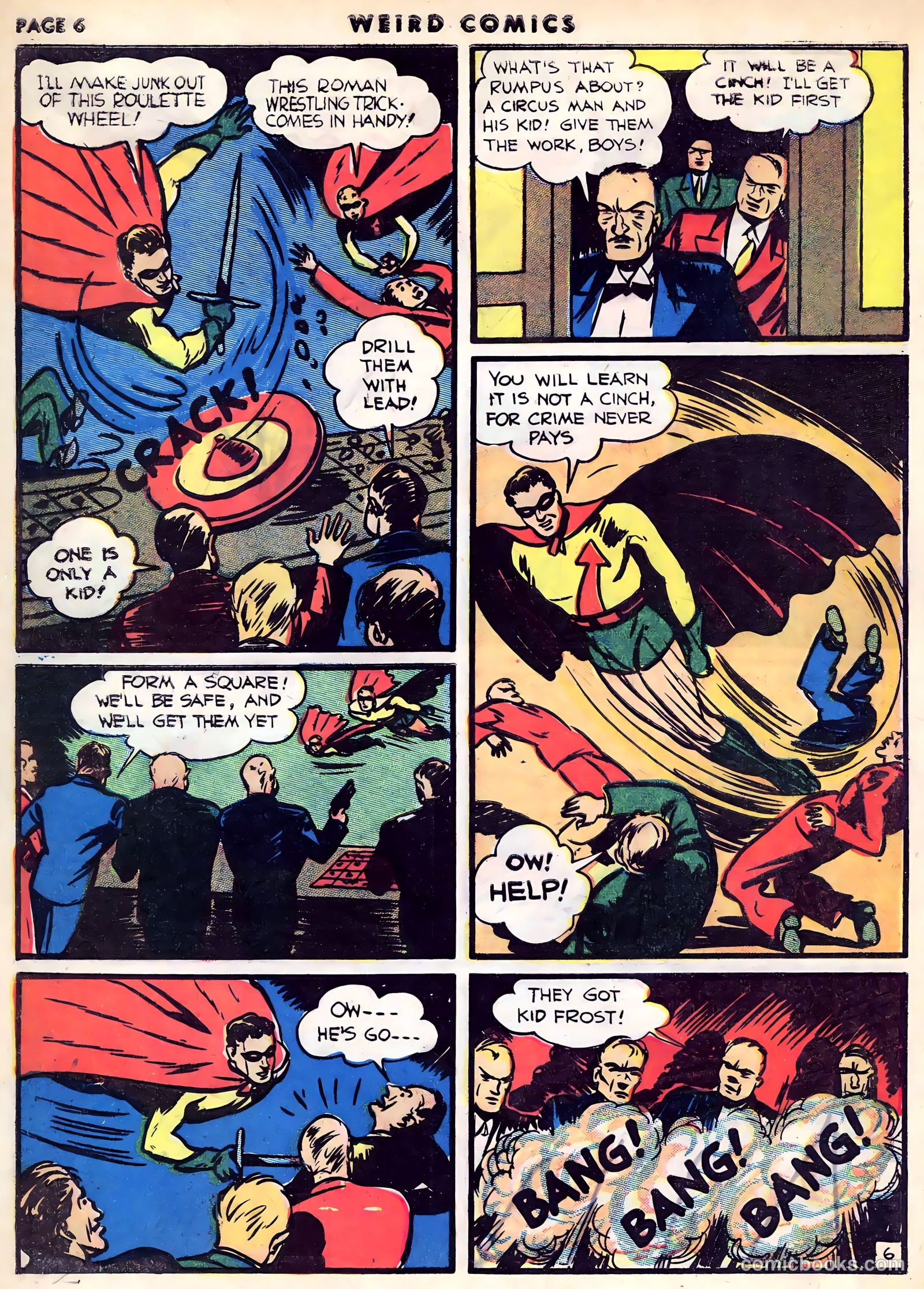 Weird Comics #5 (1940) — page 8 of 68