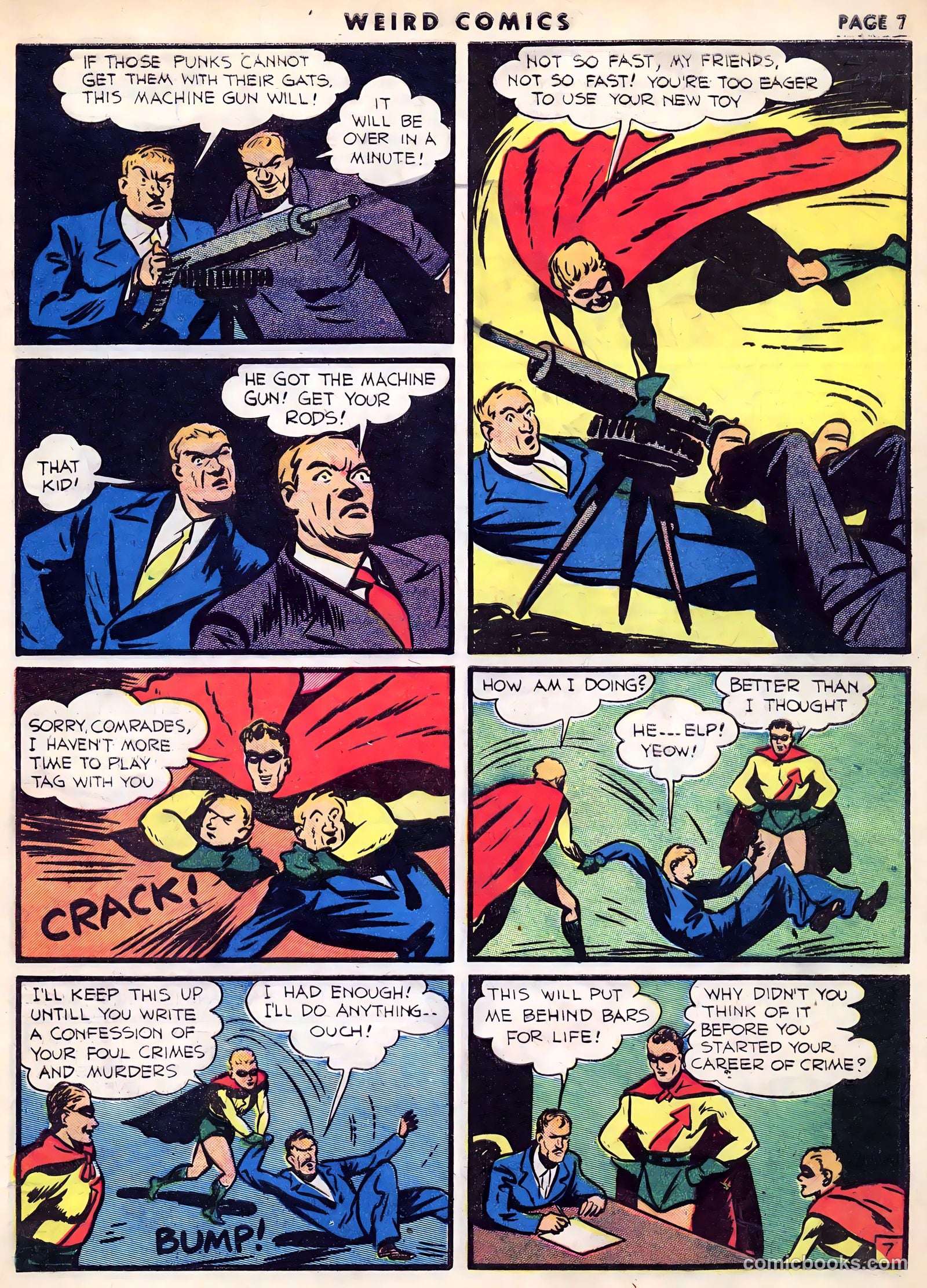 Weird Comics #5 (1940) — page 9 of 68