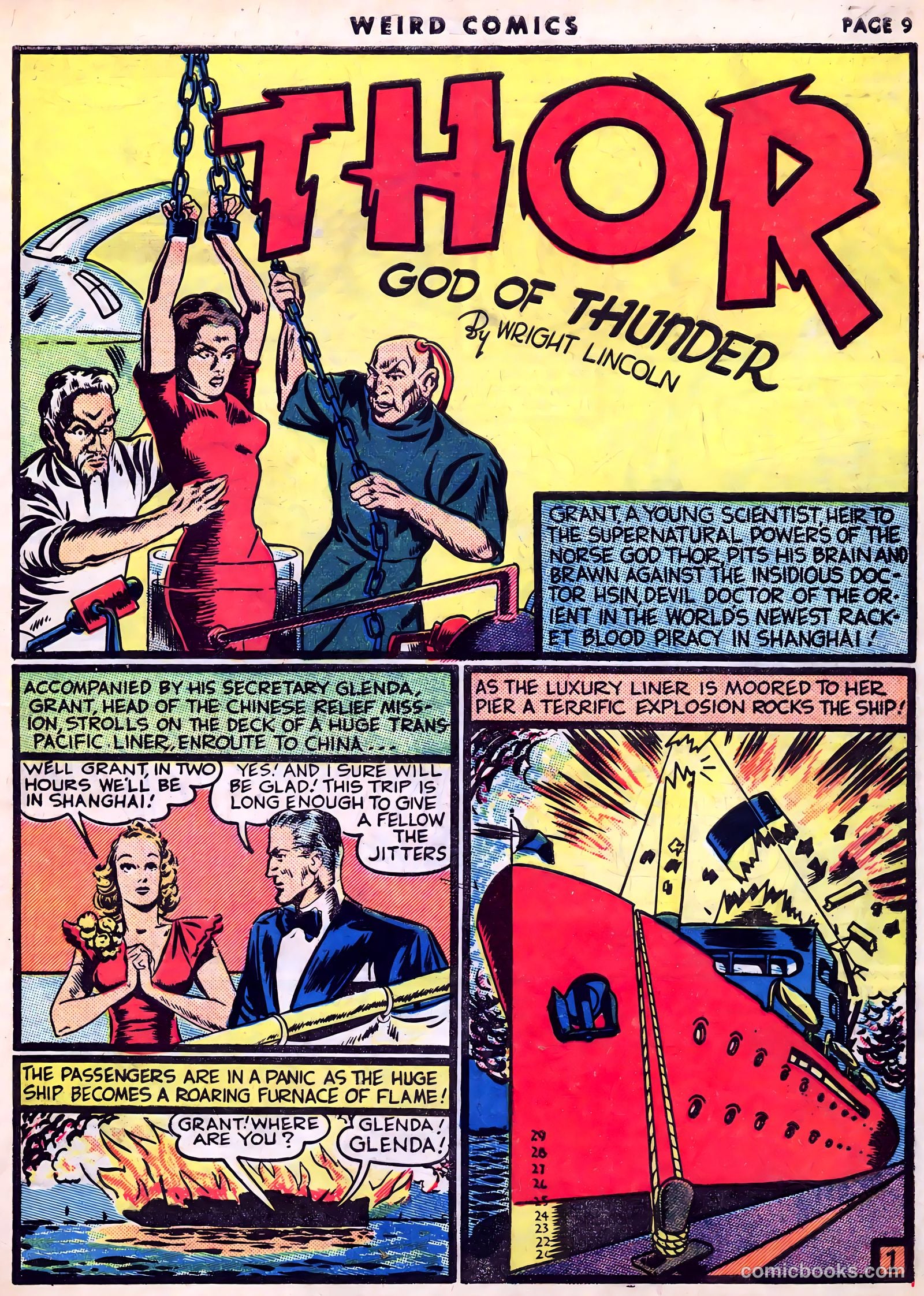 Weird Comics #5 (1940) — page 11 of 68