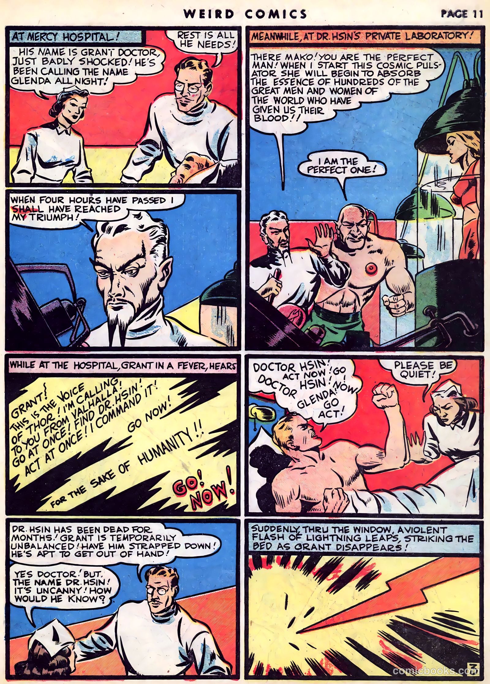 Weird Comics #5 (1940) — page 13 of 68
