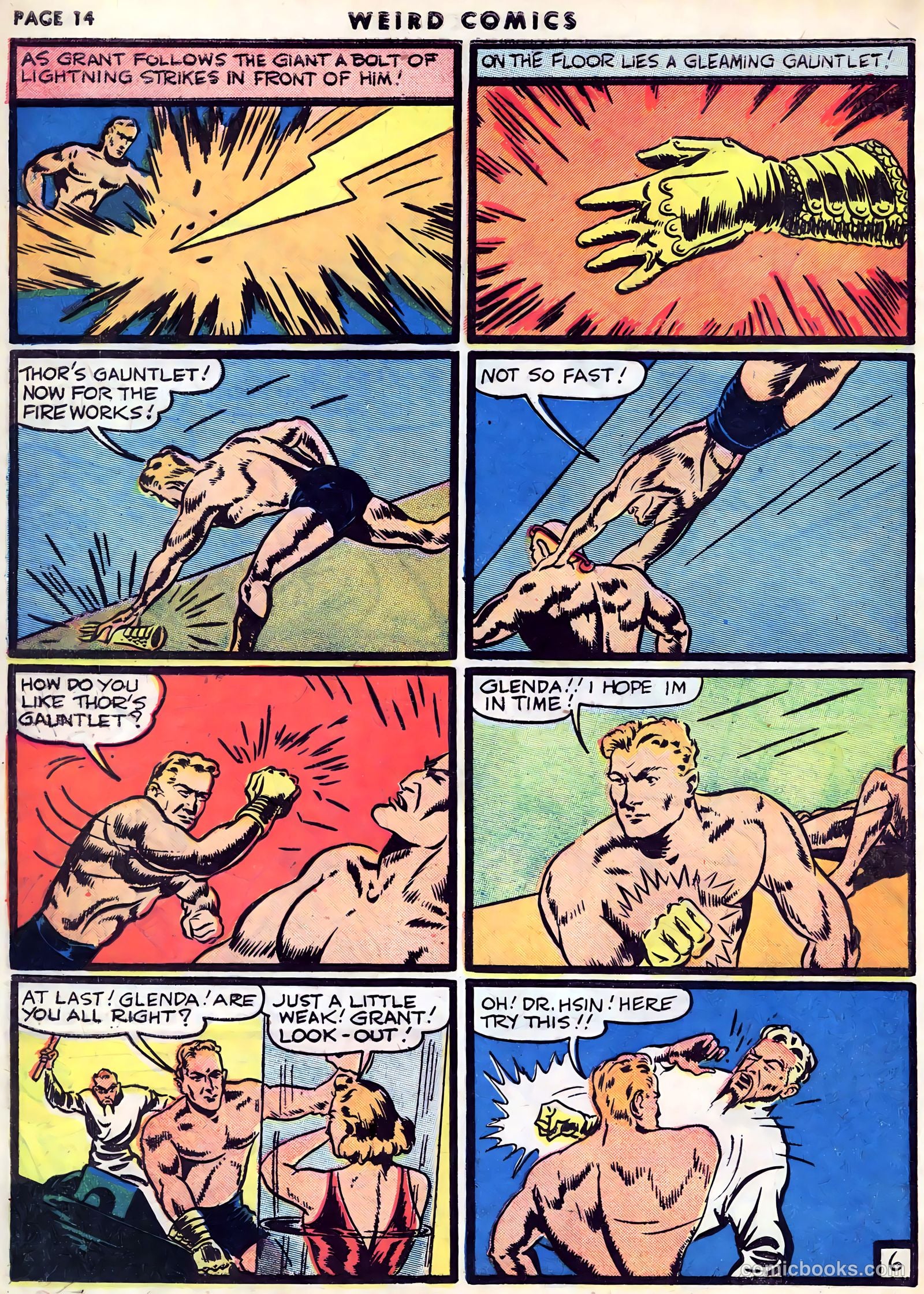 Weird Comics #5 (1940) — page 16 of 68