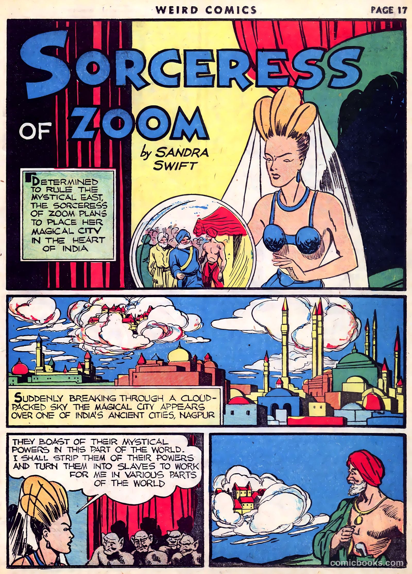 Weird Comics #5 (1940) — page 19 of 68