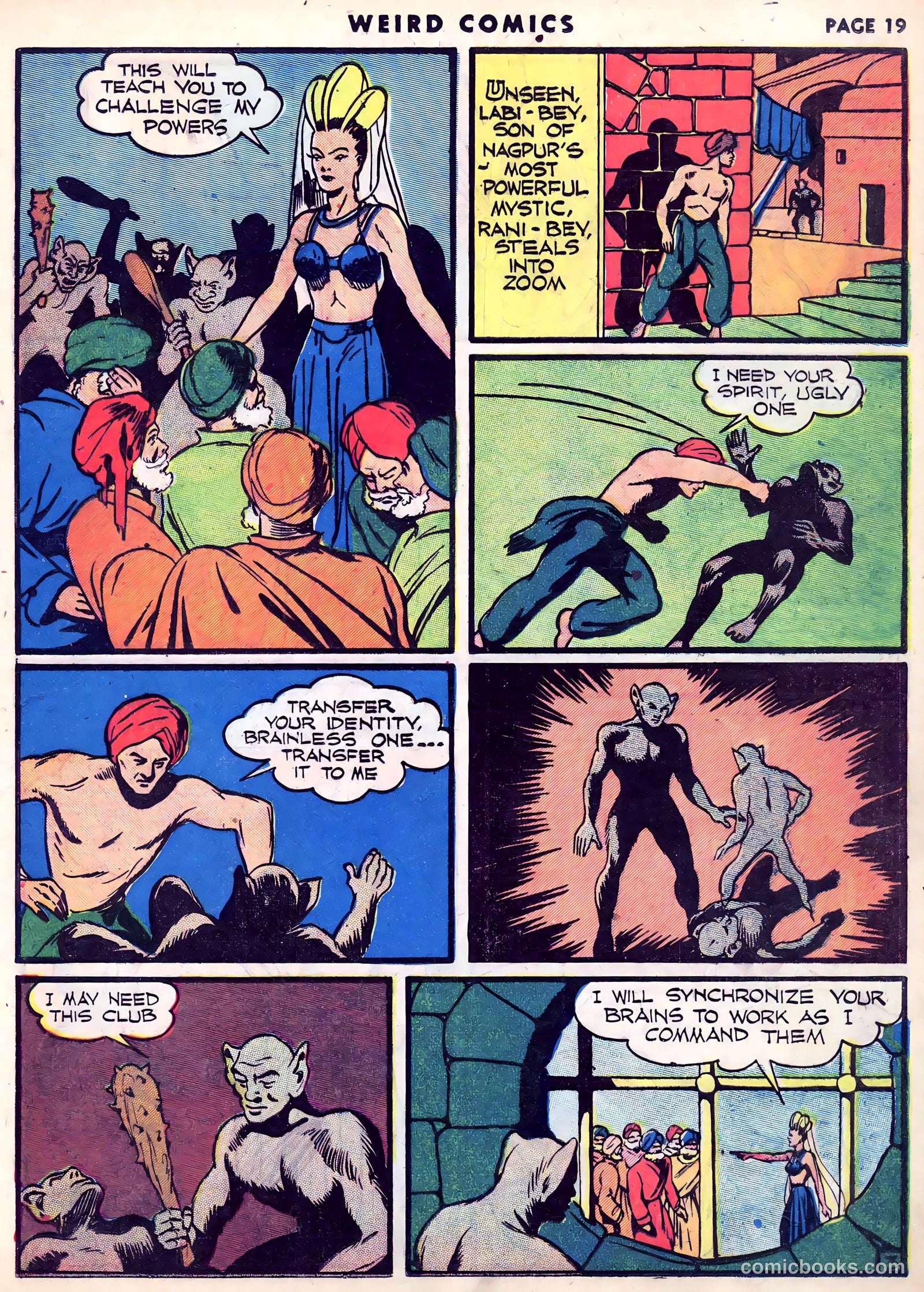 Weird Comics #5 (1940) — page 21 of 68