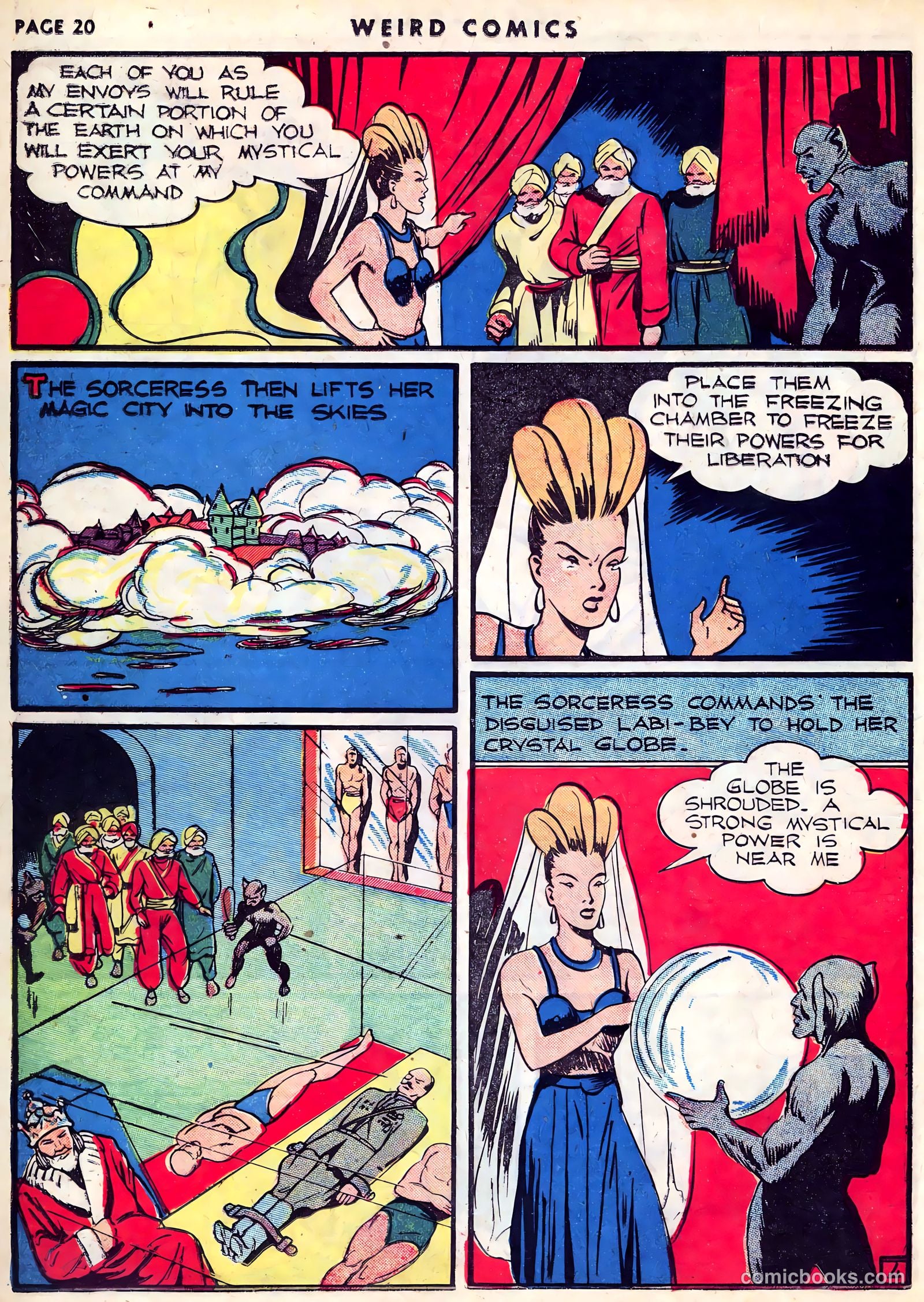 Weird Comics #5 (1940) — page 22 of 68