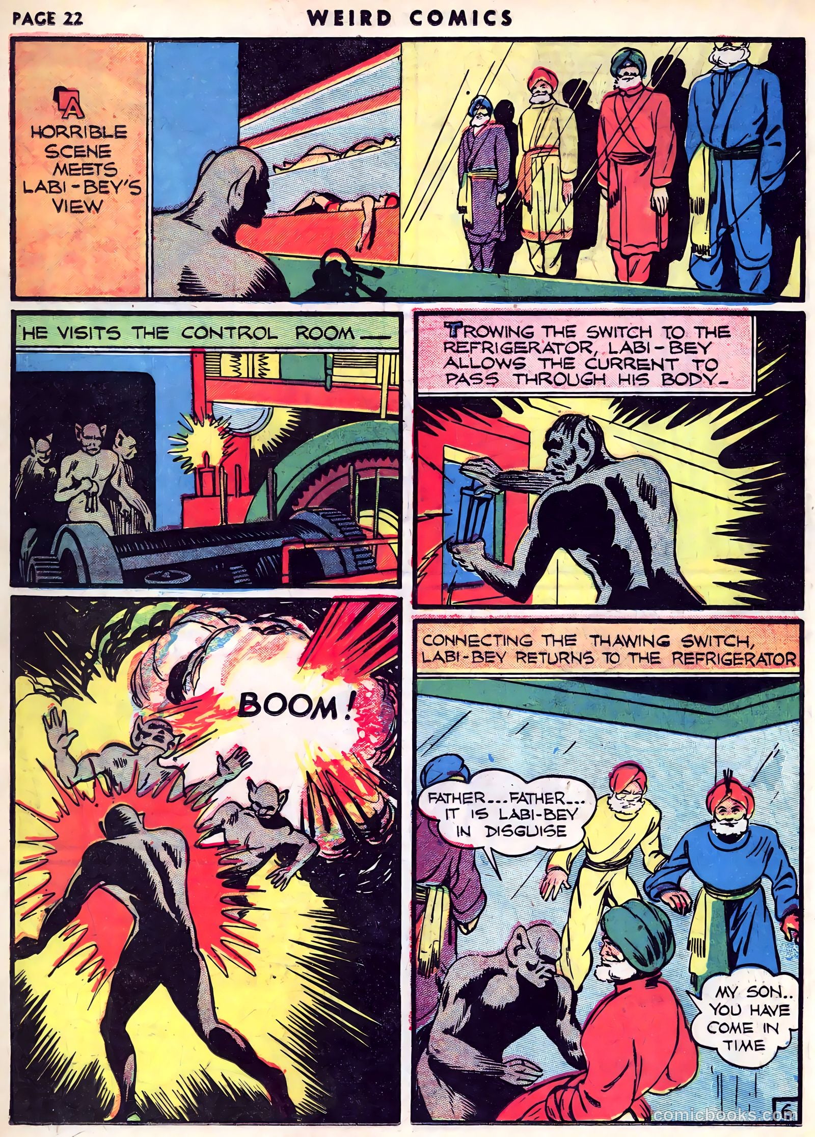 Weird Comics #5 (1940) — page 24 of 68
