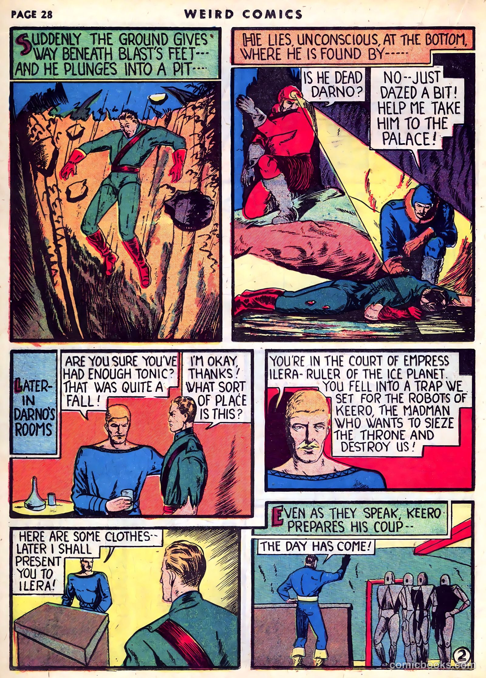 Weird Comics #5 (1940) — page 30 of 68