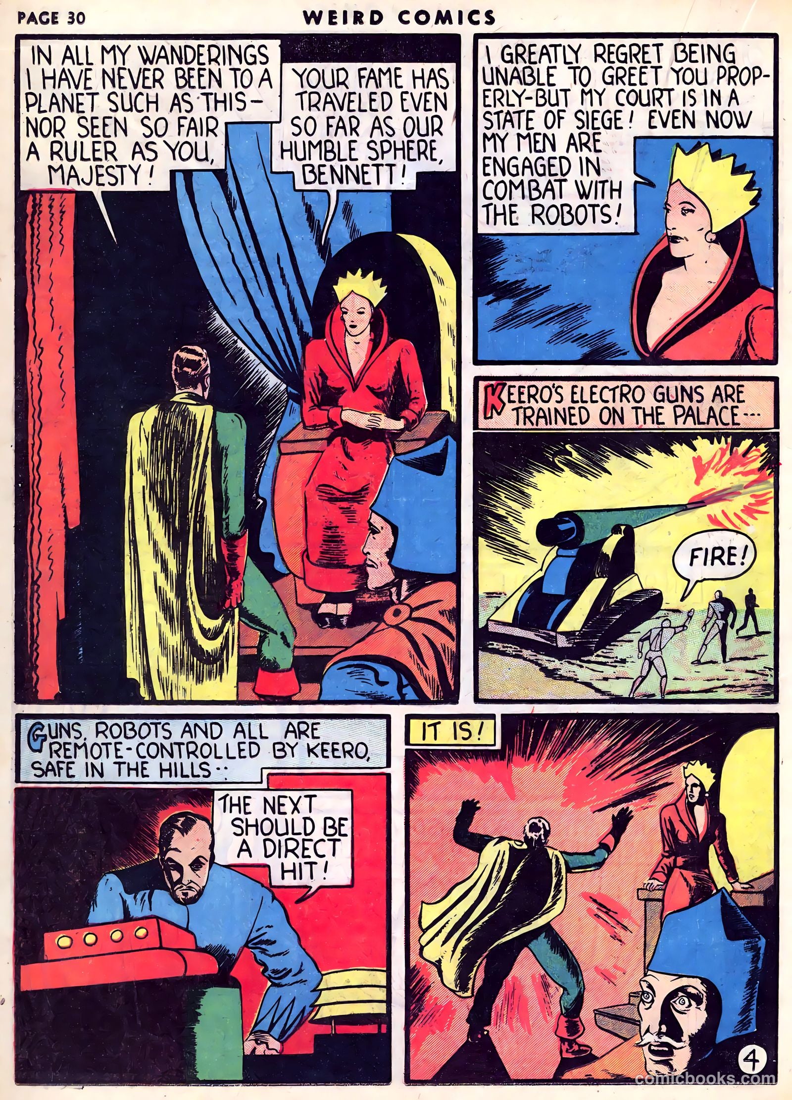 Weird Comics #5 (1940) — page 32 of 68