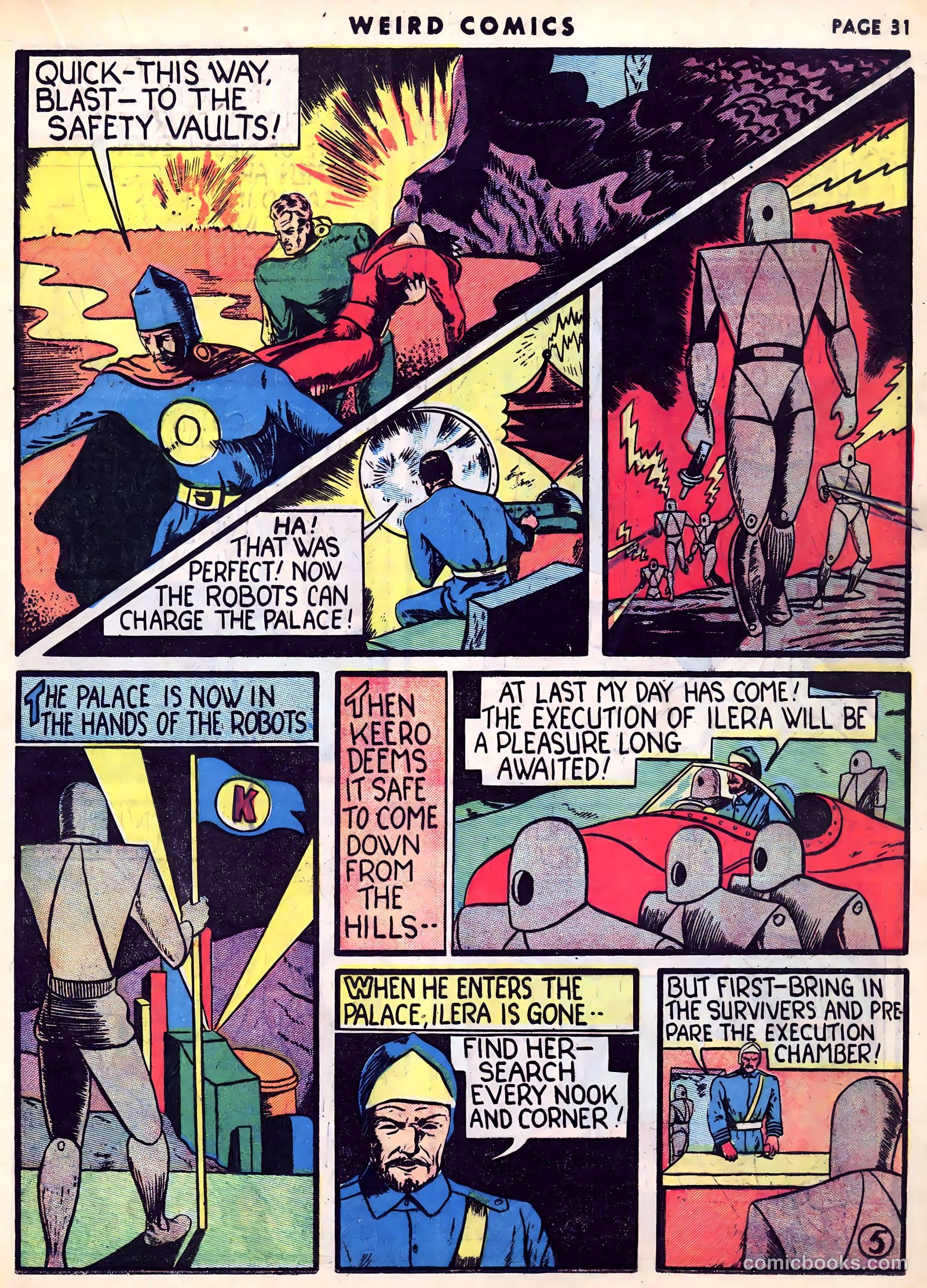 Weird Comics #5 (1940) — page 33 of 68