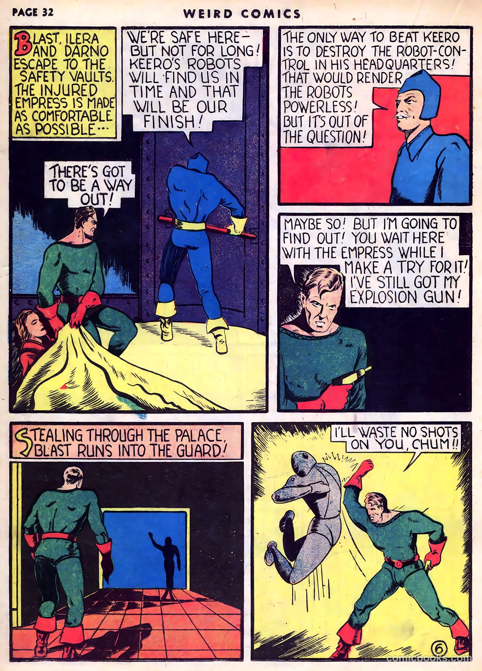 Weird Comics #5 (1940) — page 34 of 68