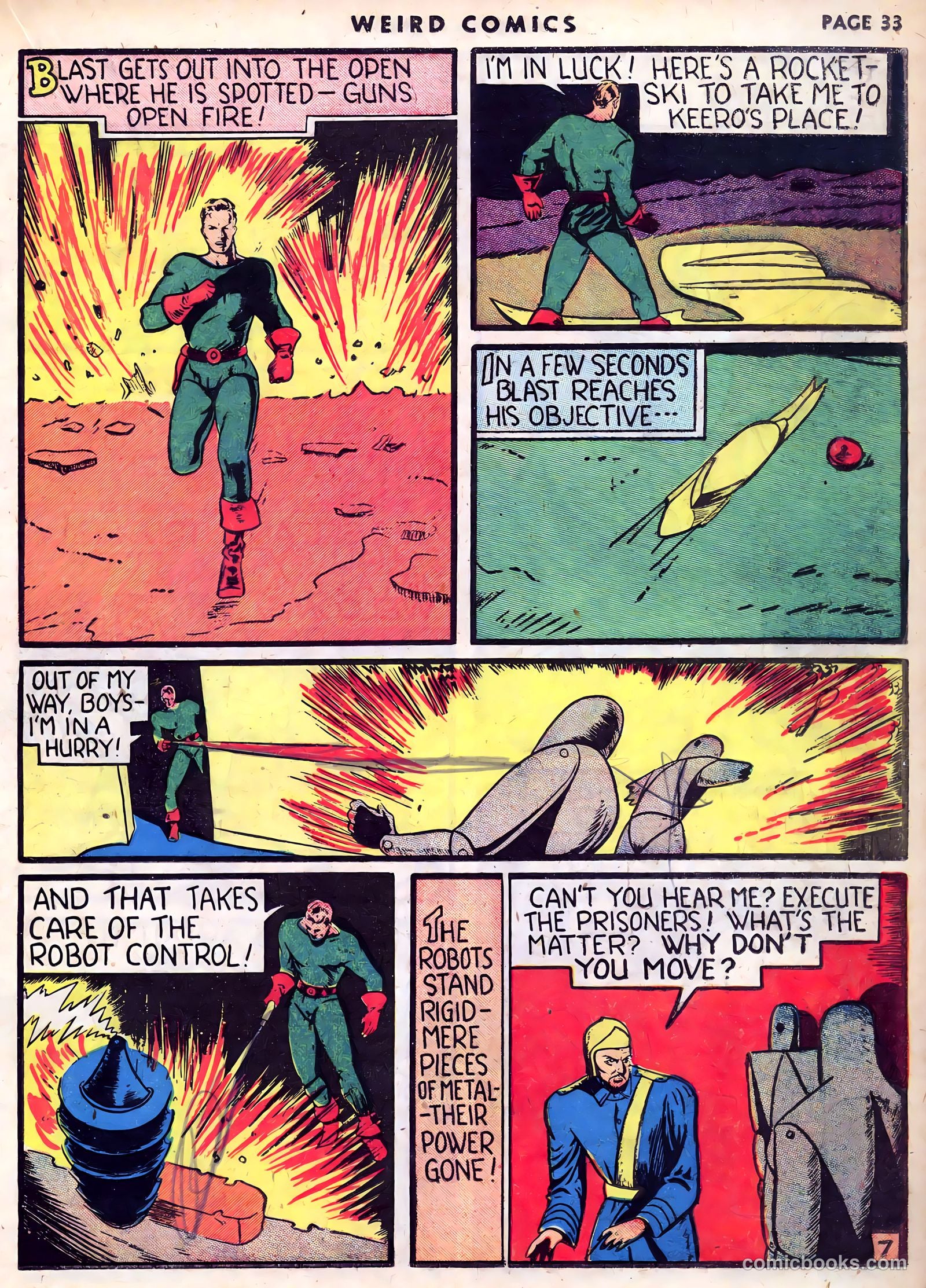 Weird Comics #5 (1940) — page 35 of 68
