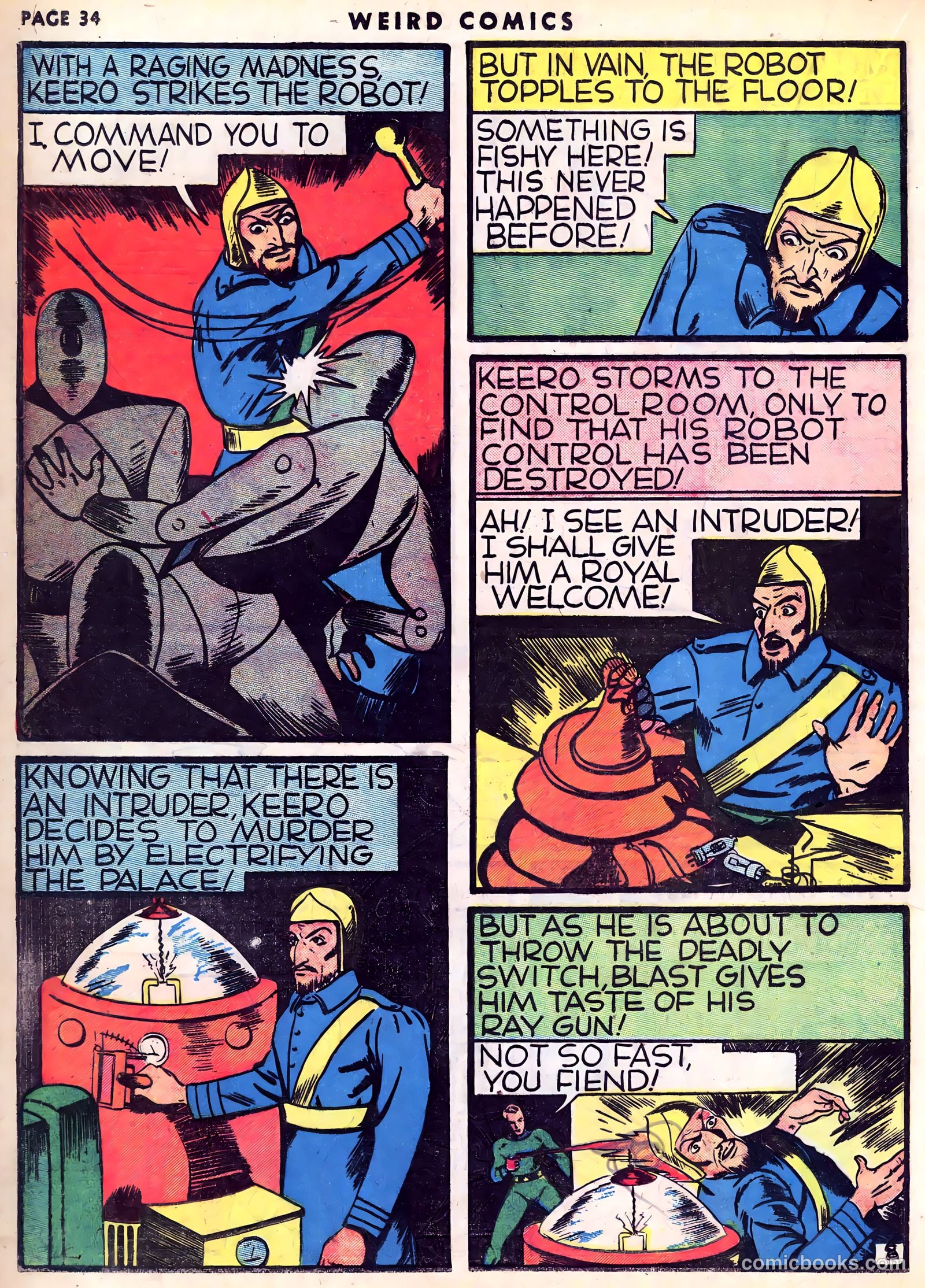 Weird Comics #5 (1940) — page 36 of 68